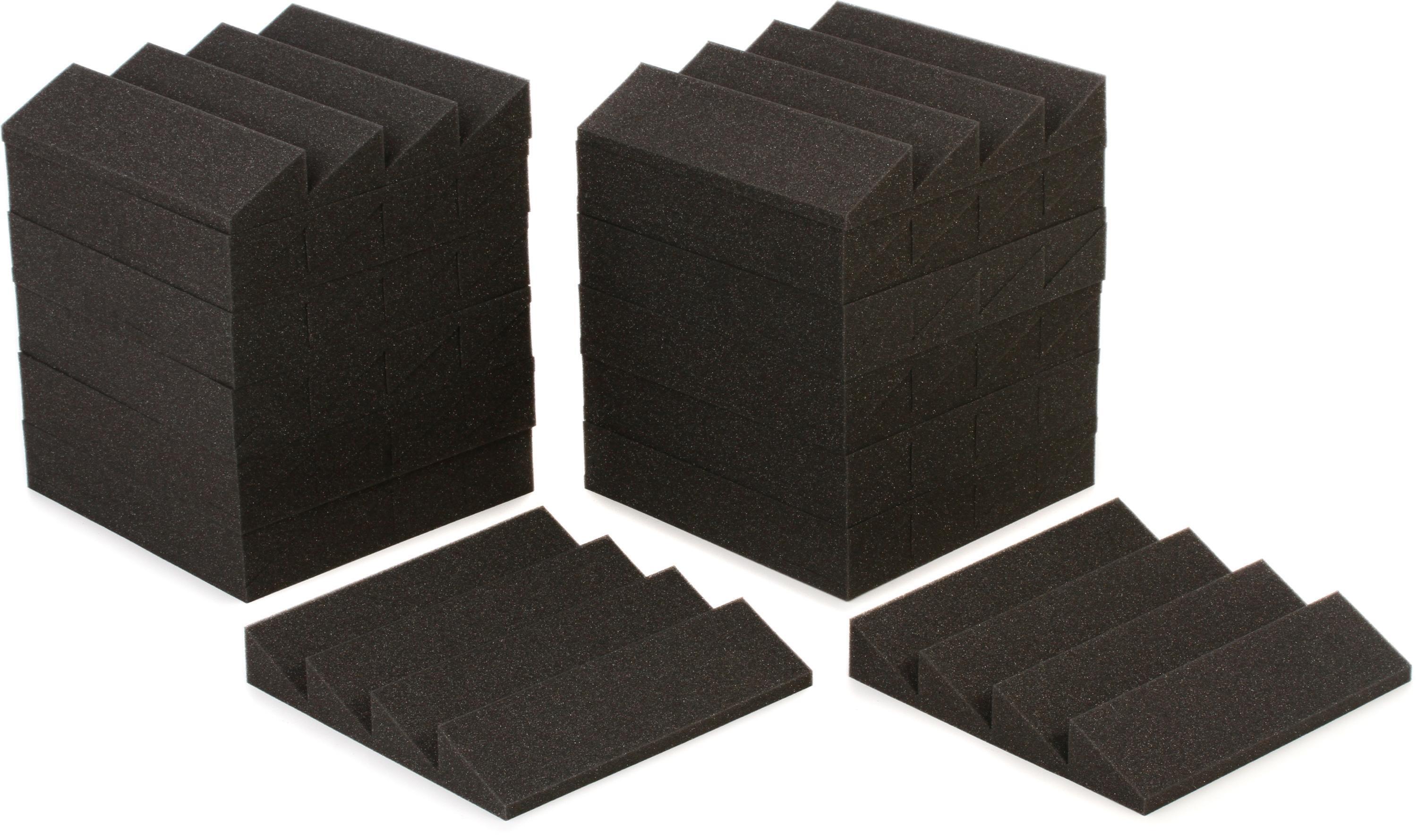 Auralex 2 Inch Studiofoam DST-114 - 1x1 Foot Acoustic Panel 24-pack ...