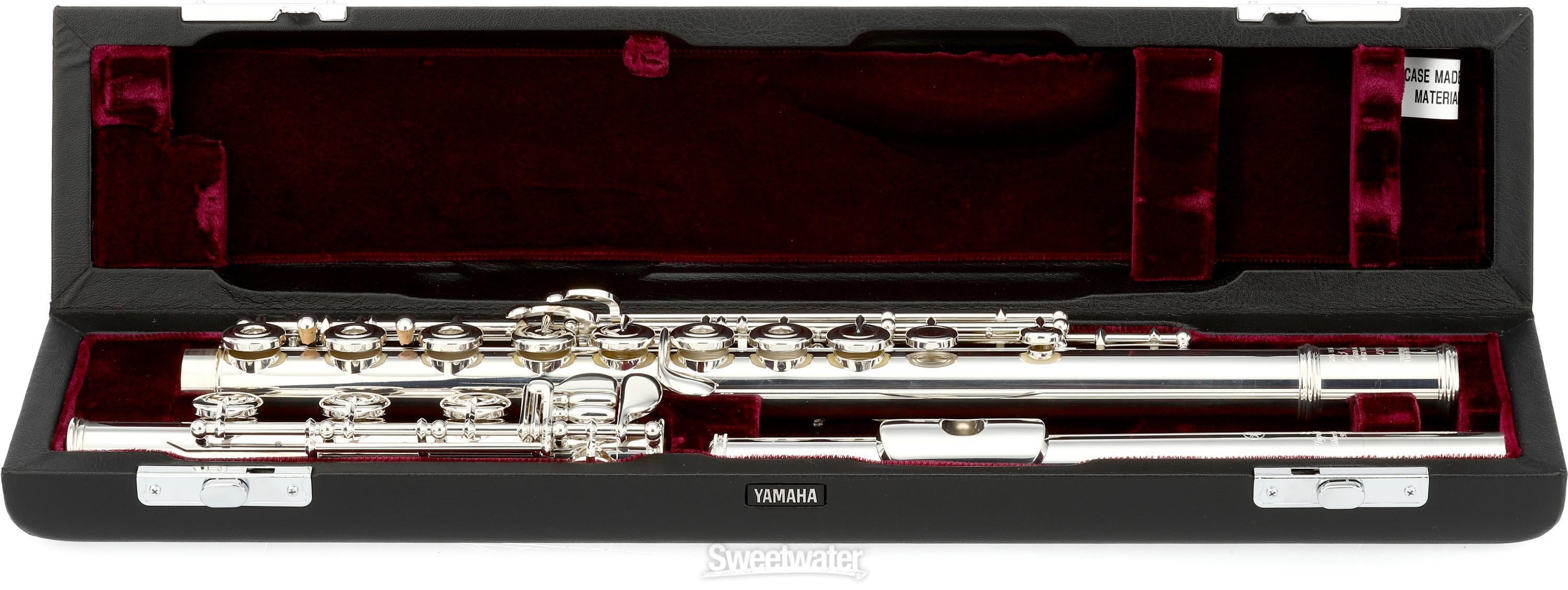 Yamaha YFL-687H Professional Flute - C# Trill and Gizmo Key | Sweetwater