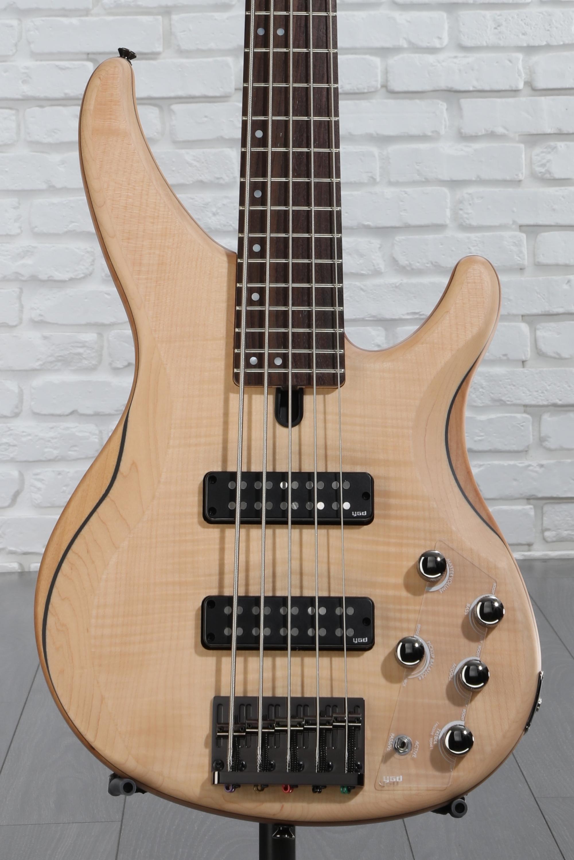 Yamaha TRBX605FM 5-string Bass Guitar - Natural Satin
