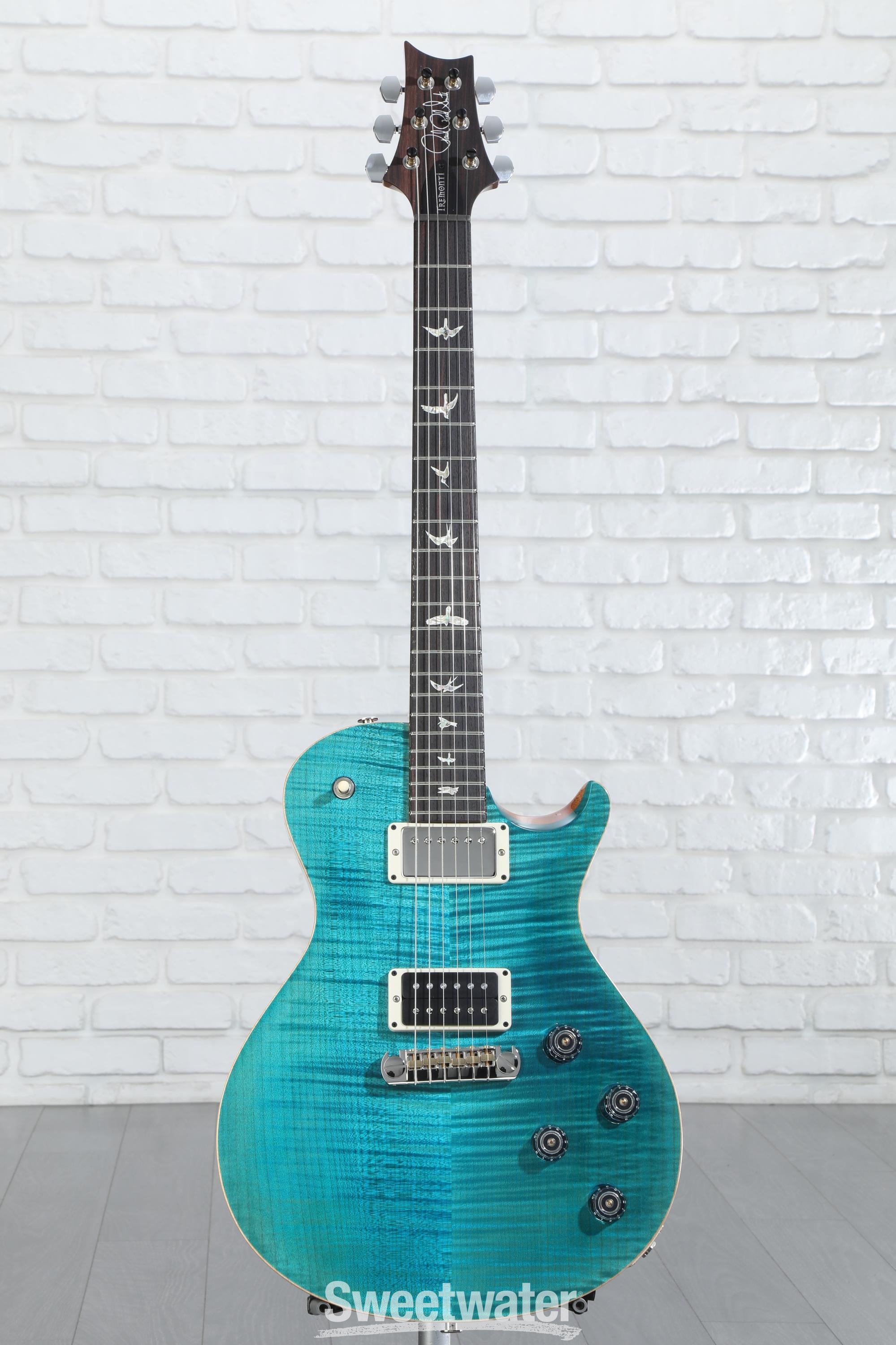 PRS Mark Tremonti Signature Electric Guitar with Adjustable Stoptail -  Carroll Blue/Natural