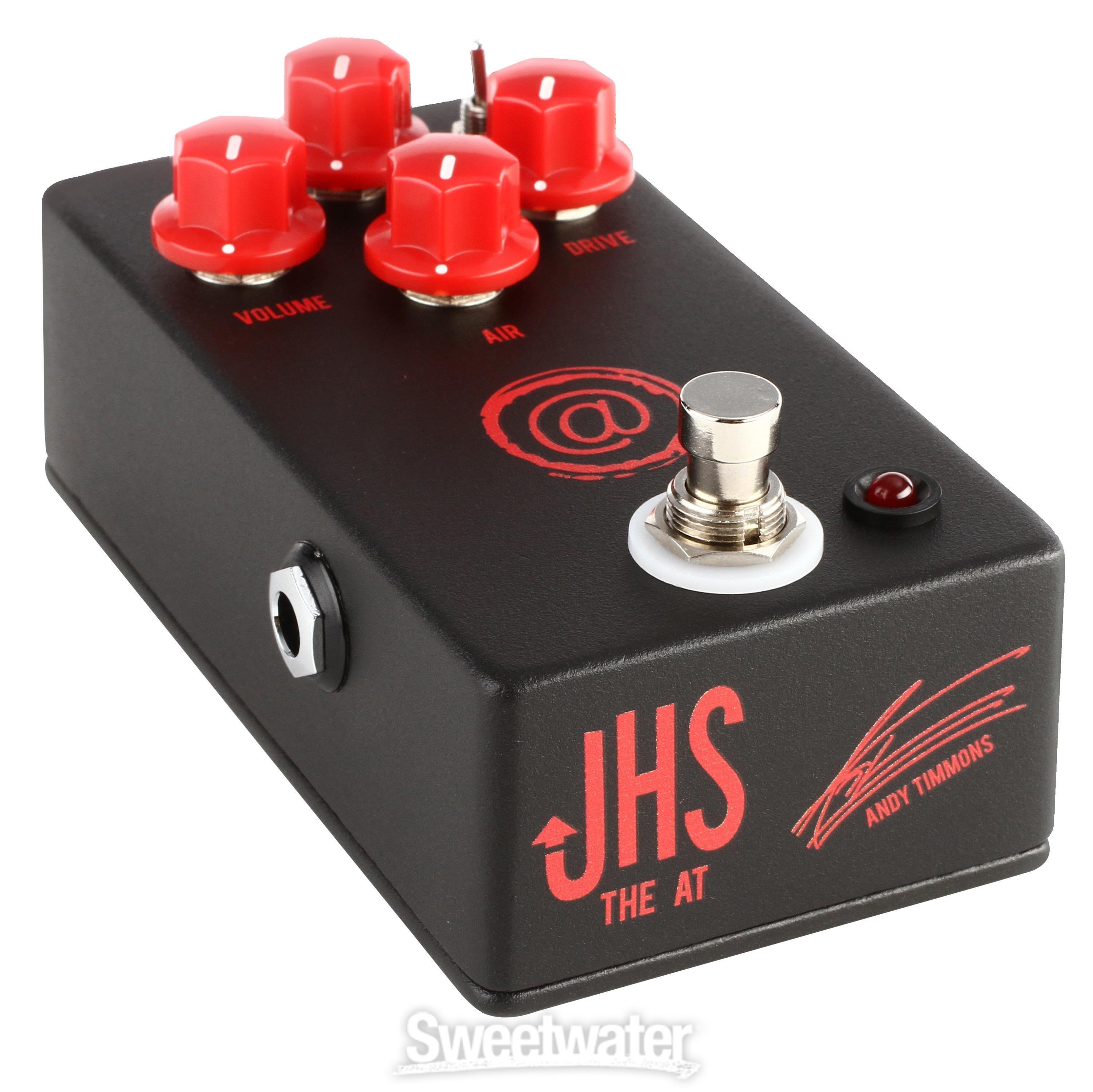 JHS AT (Andy Timmons) Drive Pedal - Exclusive Black with Red Logo ...