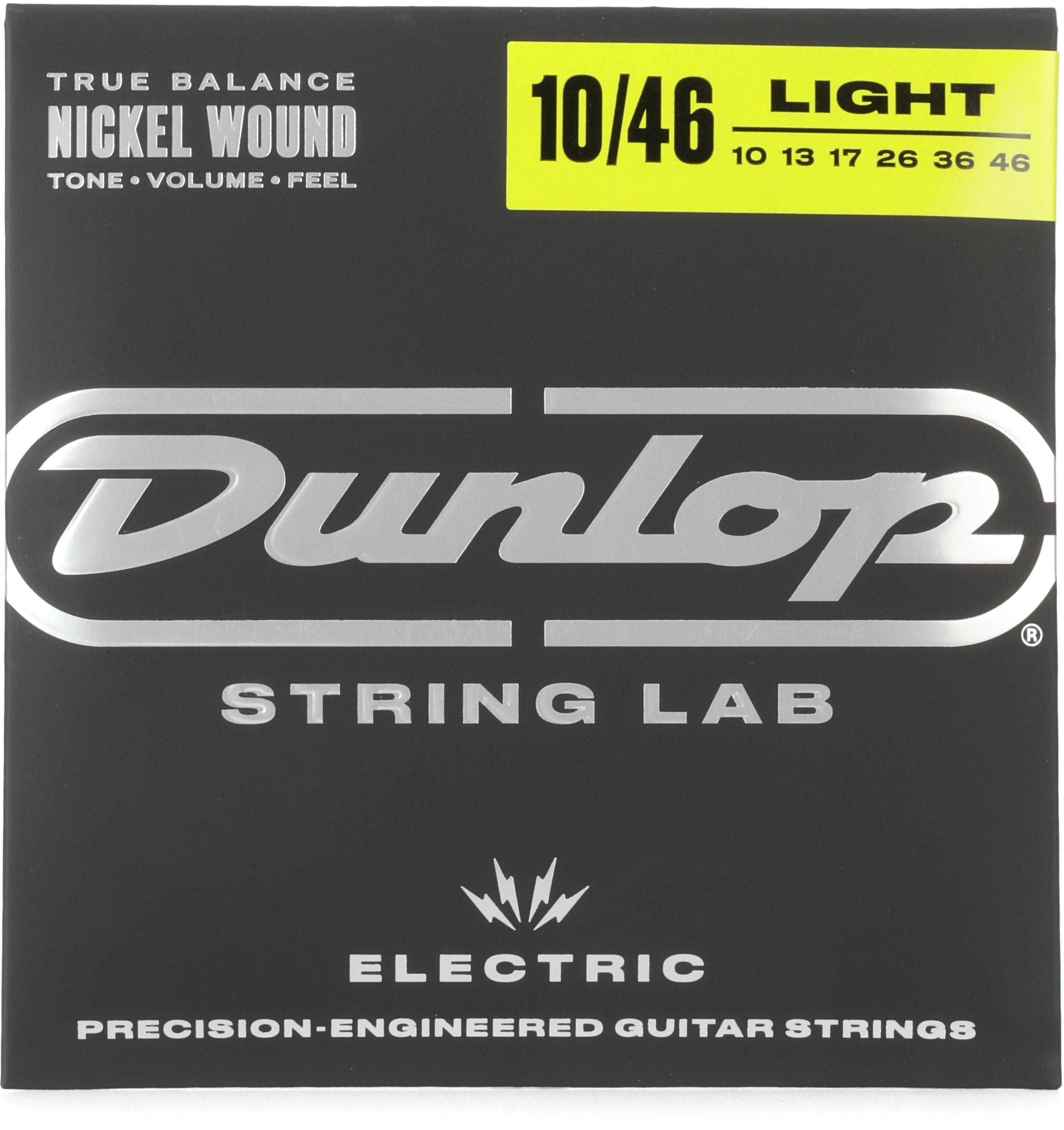 Dunlop Nickel Wound Electric Guitar Strings - .010-.046 Medium