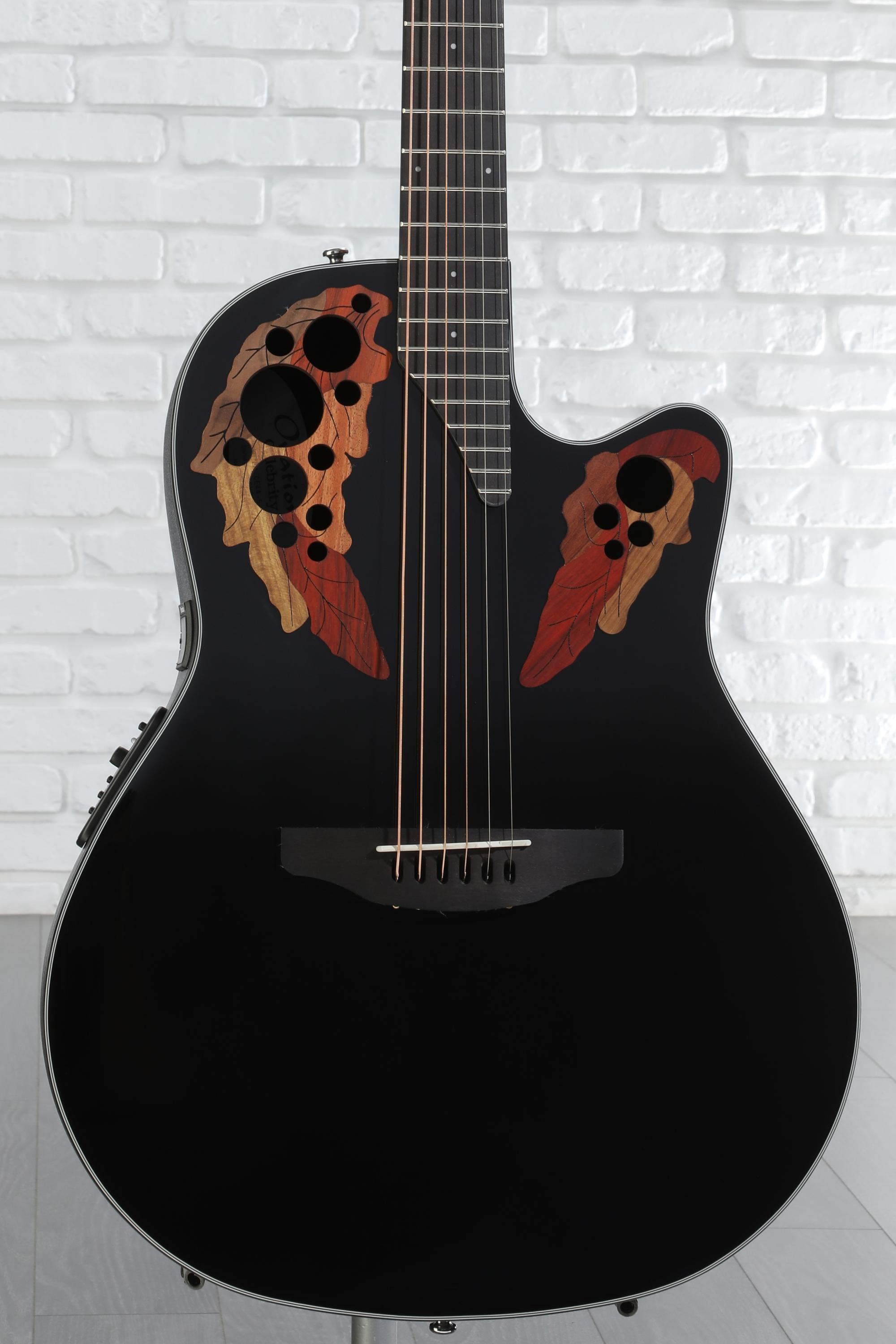 Ovation Elite Celebrity Mid-Depth Acoustic-Electric Guitar