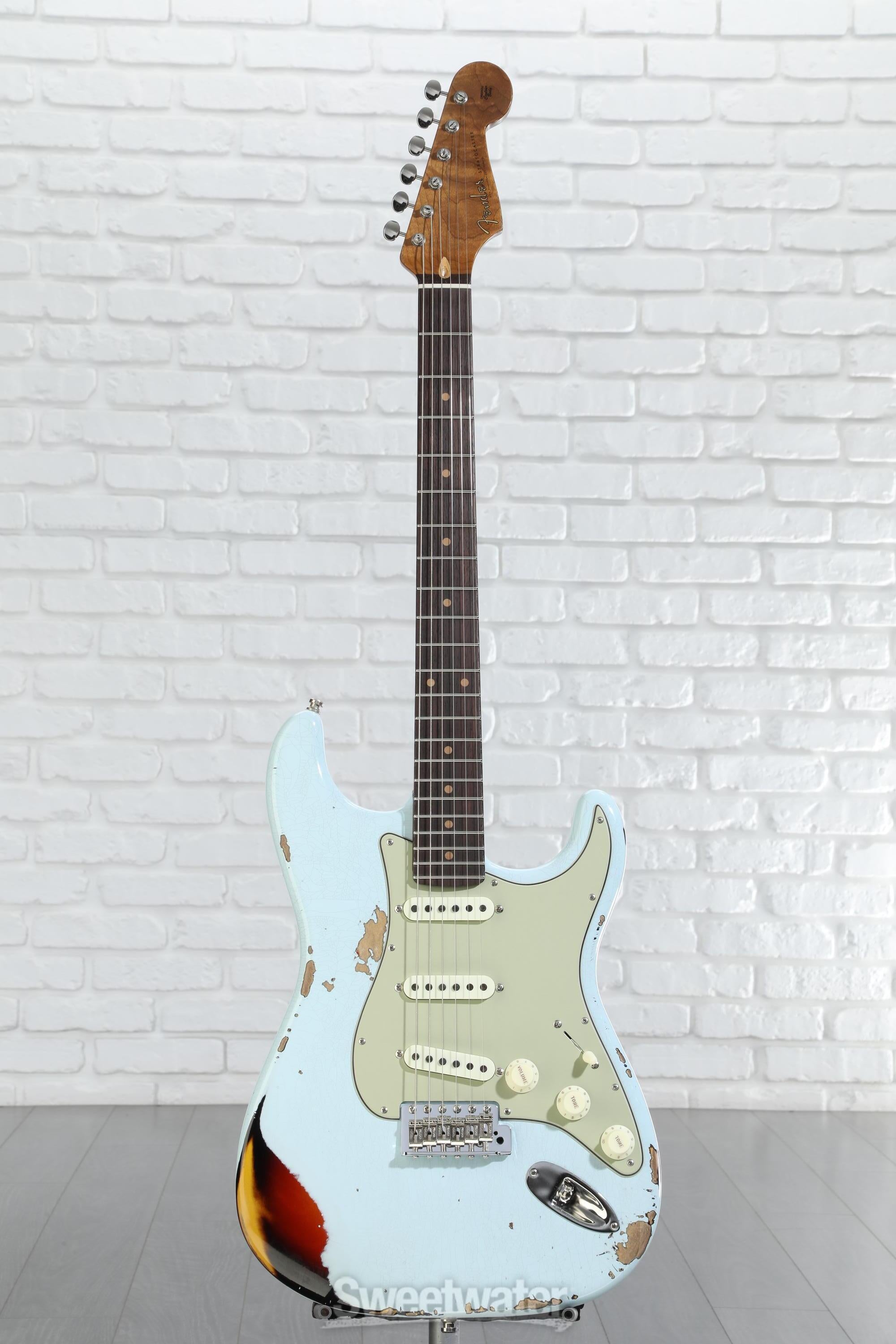 Fender Custom Shop GT11 Stratocaster Electric Guitar - Sonic Blue