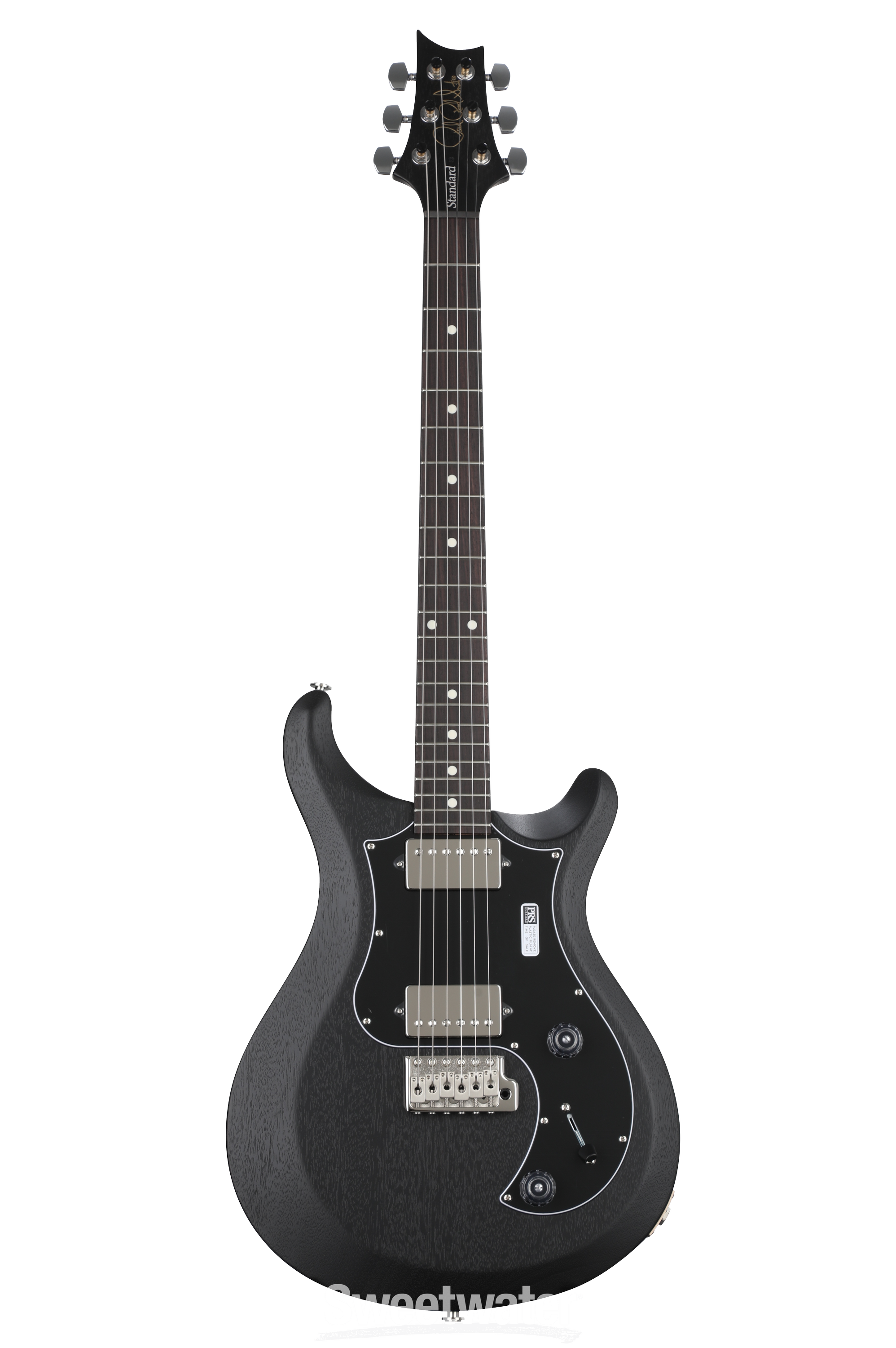 PRS S2 Satin Standard 22 Electric Guitar - Charcoal | Sweetwater