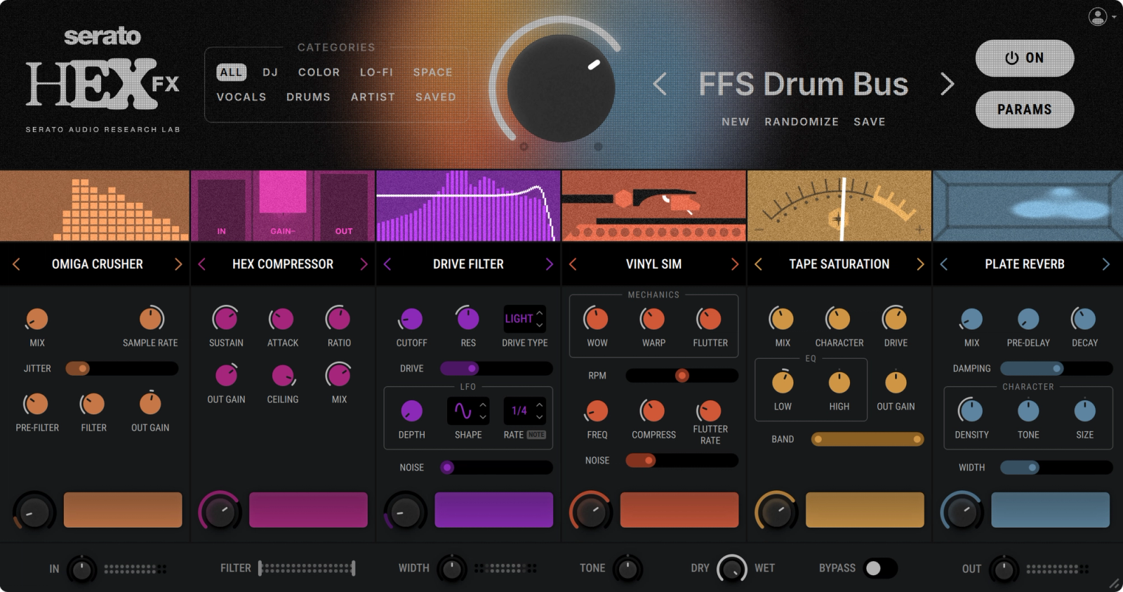 Serato Hex FX Multi-effects Plug-in