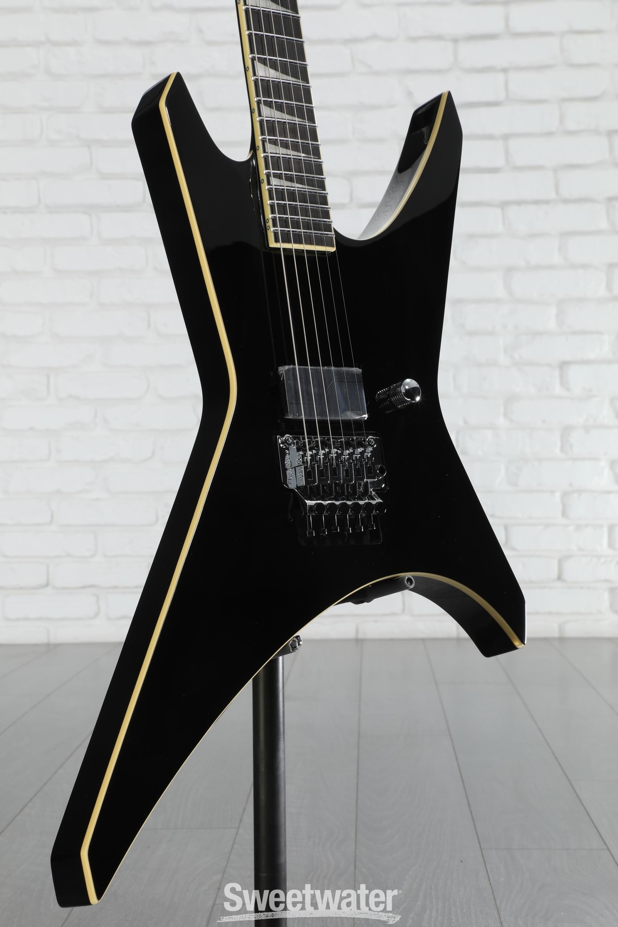 Jackson Limited Edition Pro Plus Series Pure Metal Warrior WR1A Electric Guitar - Gloss Black