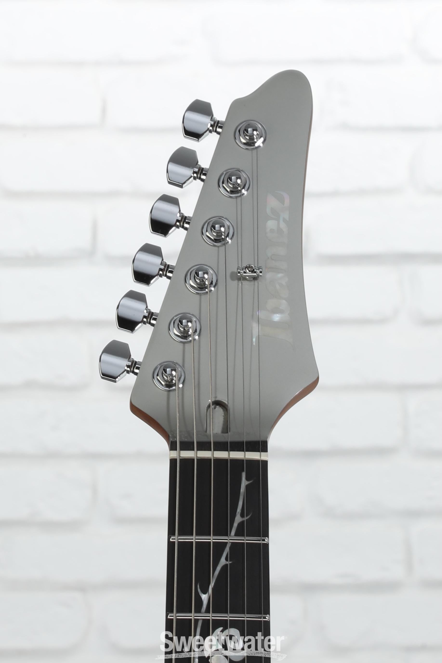 Ibanez TOD10 Tim Henson Signature Electric Guitar - Classic Silver