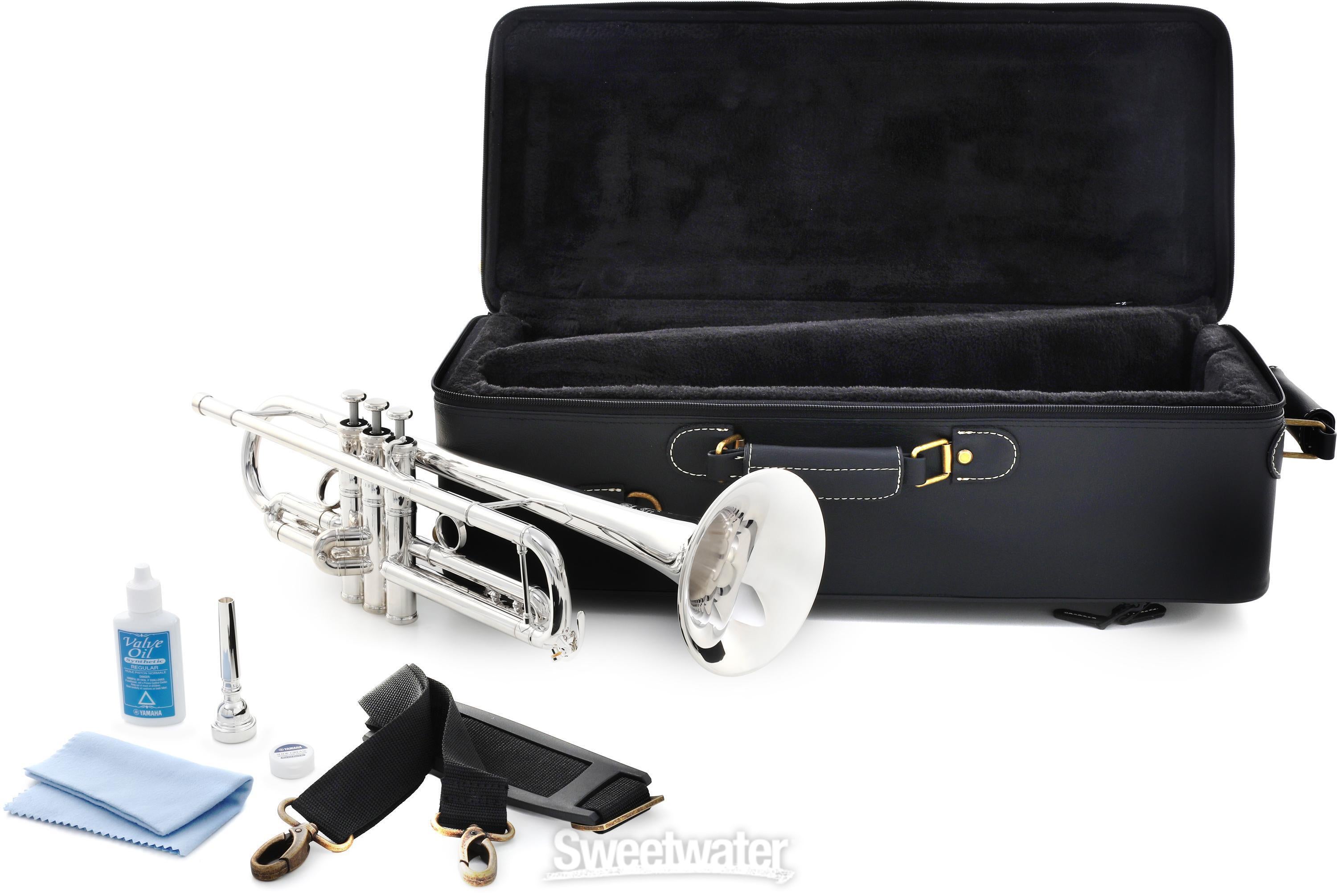 Yamaha YTR-8335IIRS Xeno Professional Bb Trumpet - Reverse Leadpipe, Silver  Plated
