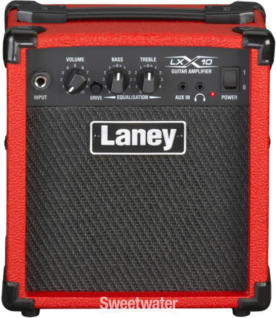 Laney LX10 1 x 5-inch 10-watt Combo Amp - Red