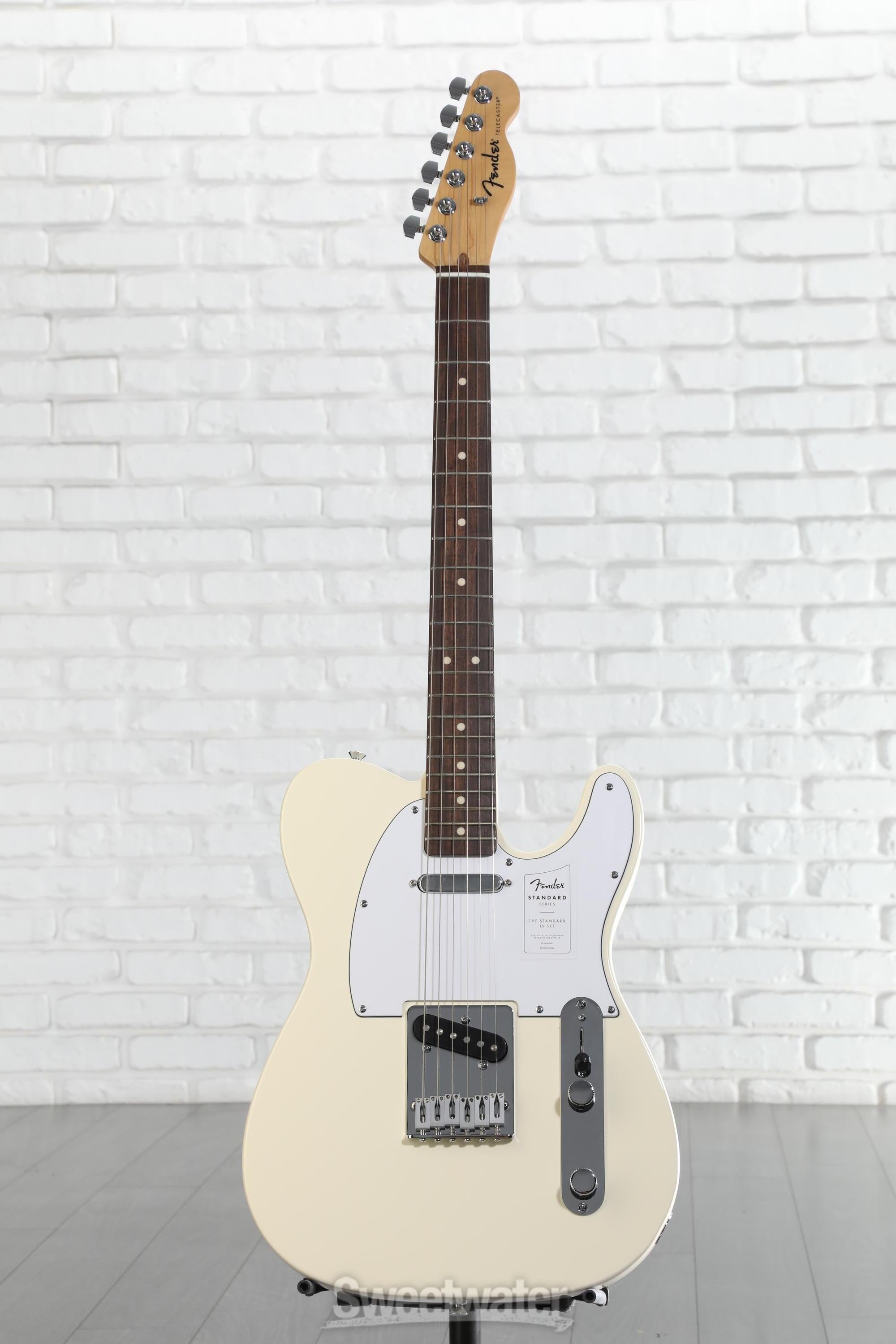 Fender Standard Telecaster Electric Guitar - Olympic White
