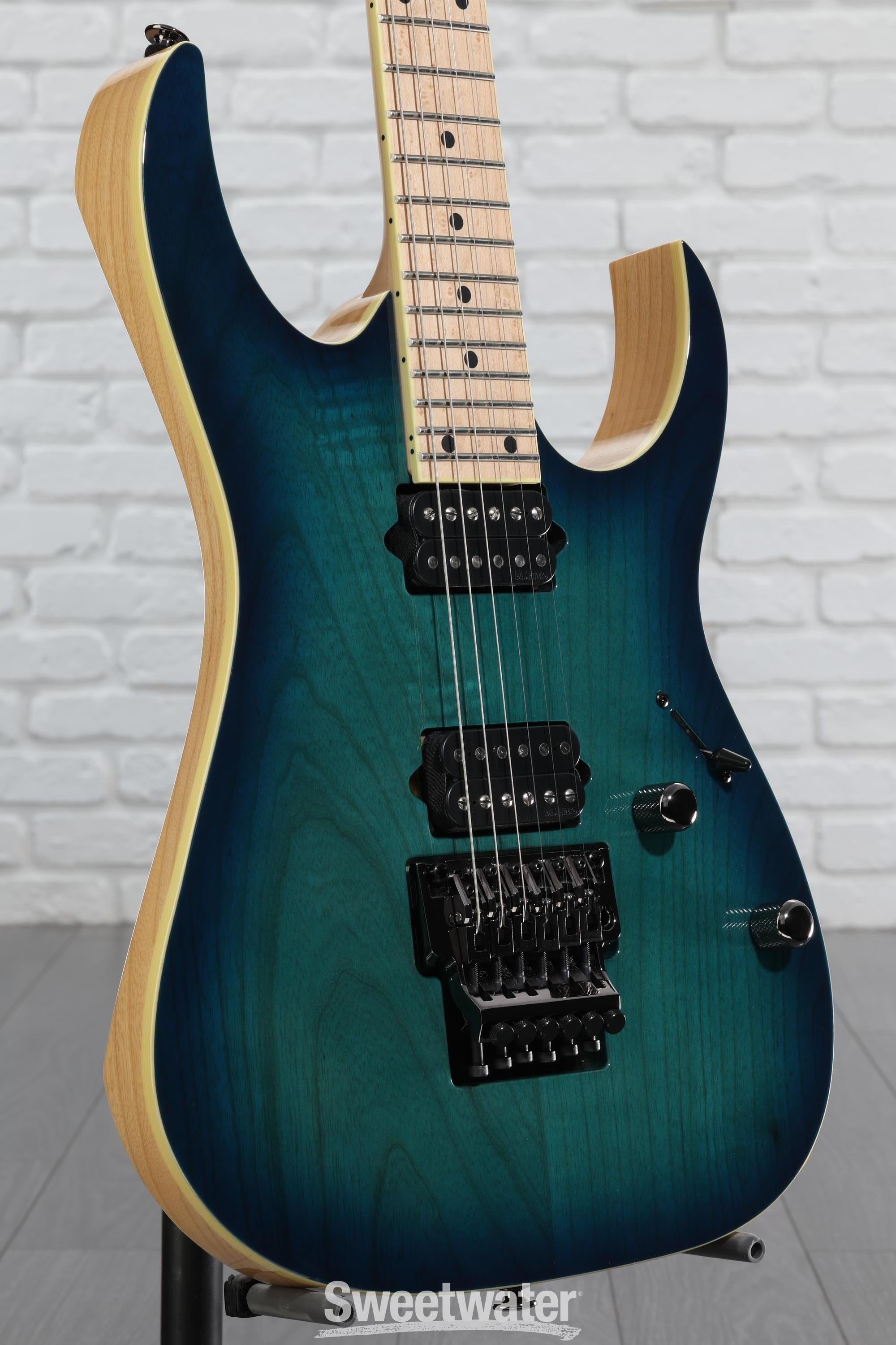 Ibanez Prestige RG652AHM - Nebula Green Burst | Sweetwater