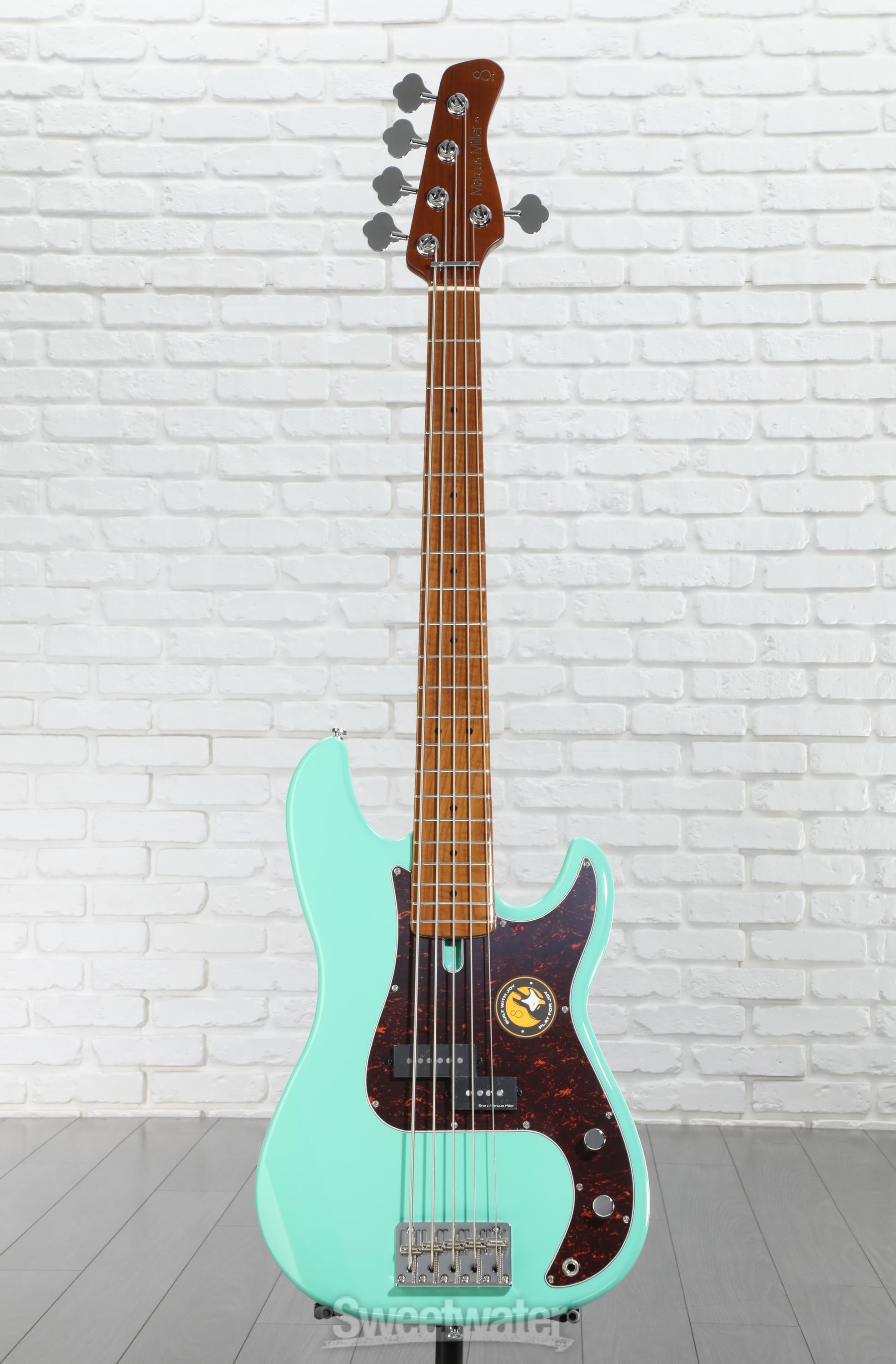 Sire Marcus Miller P5 Alder 5-string Bass Guitar - Mild Green