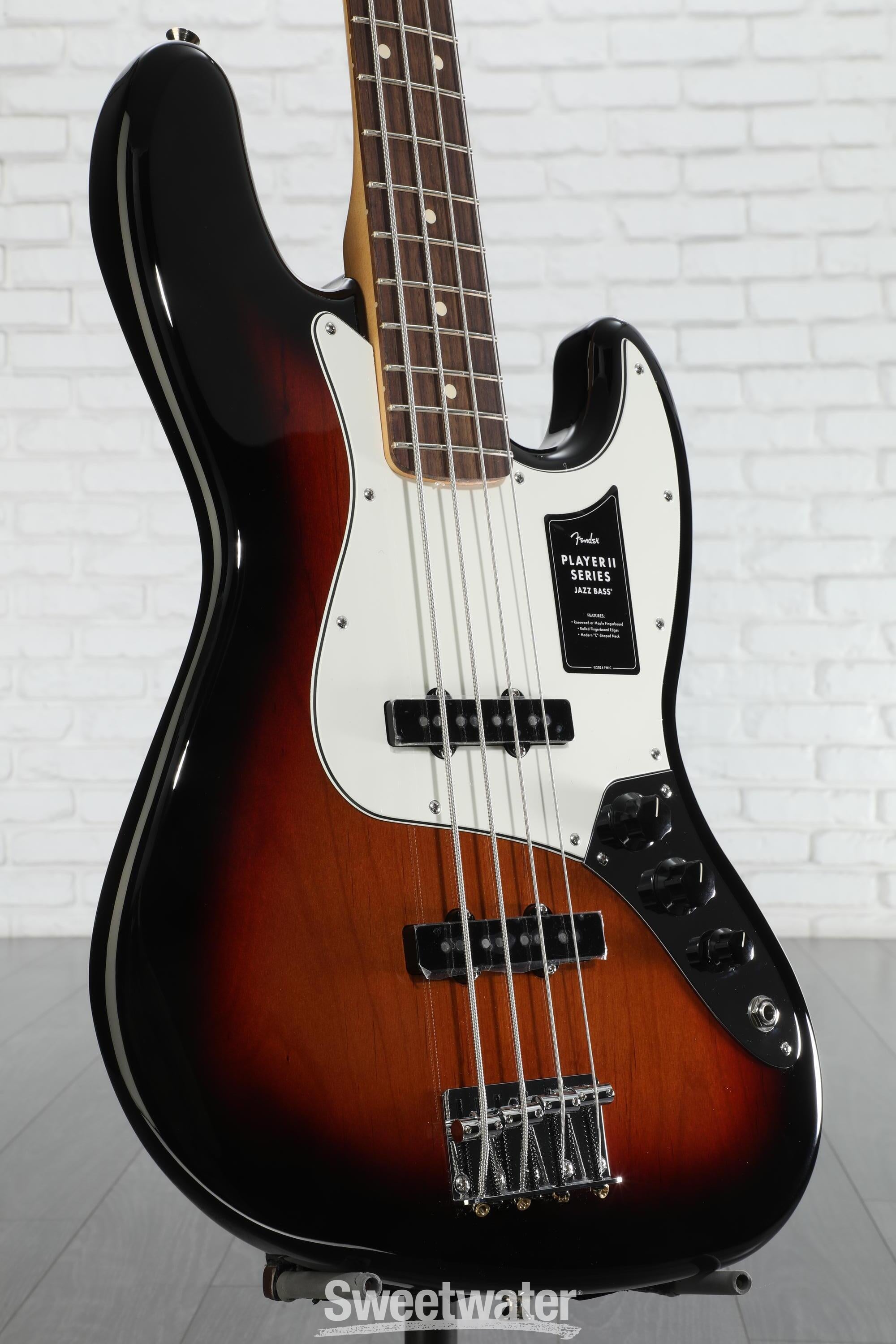 Fender Player II Jazz Bass - 3-color Sunburst with Rosewood