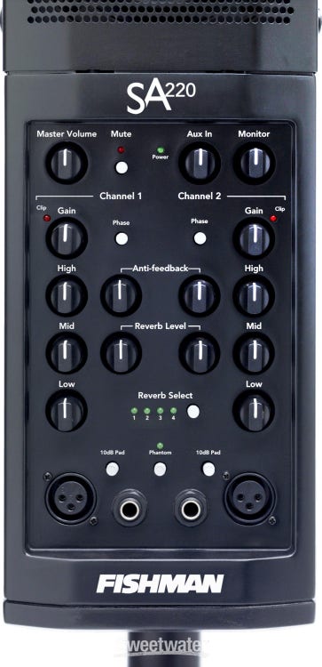 Fishman SA220 Solo Performance System Reviews | Sweetwater 