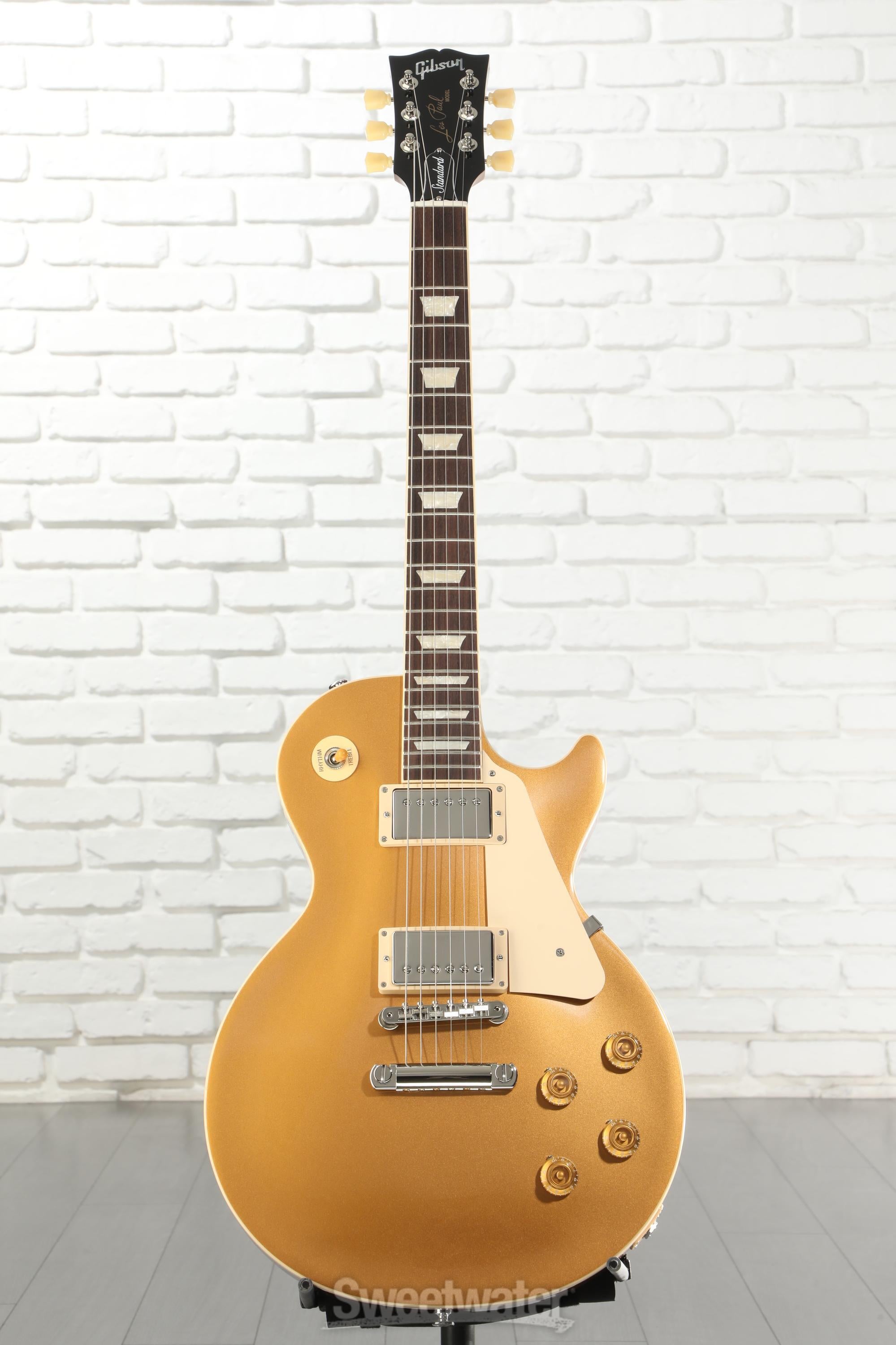 Gibson Les Paul Standard '50s Electric Guitar - Gold Top | Sweetwater