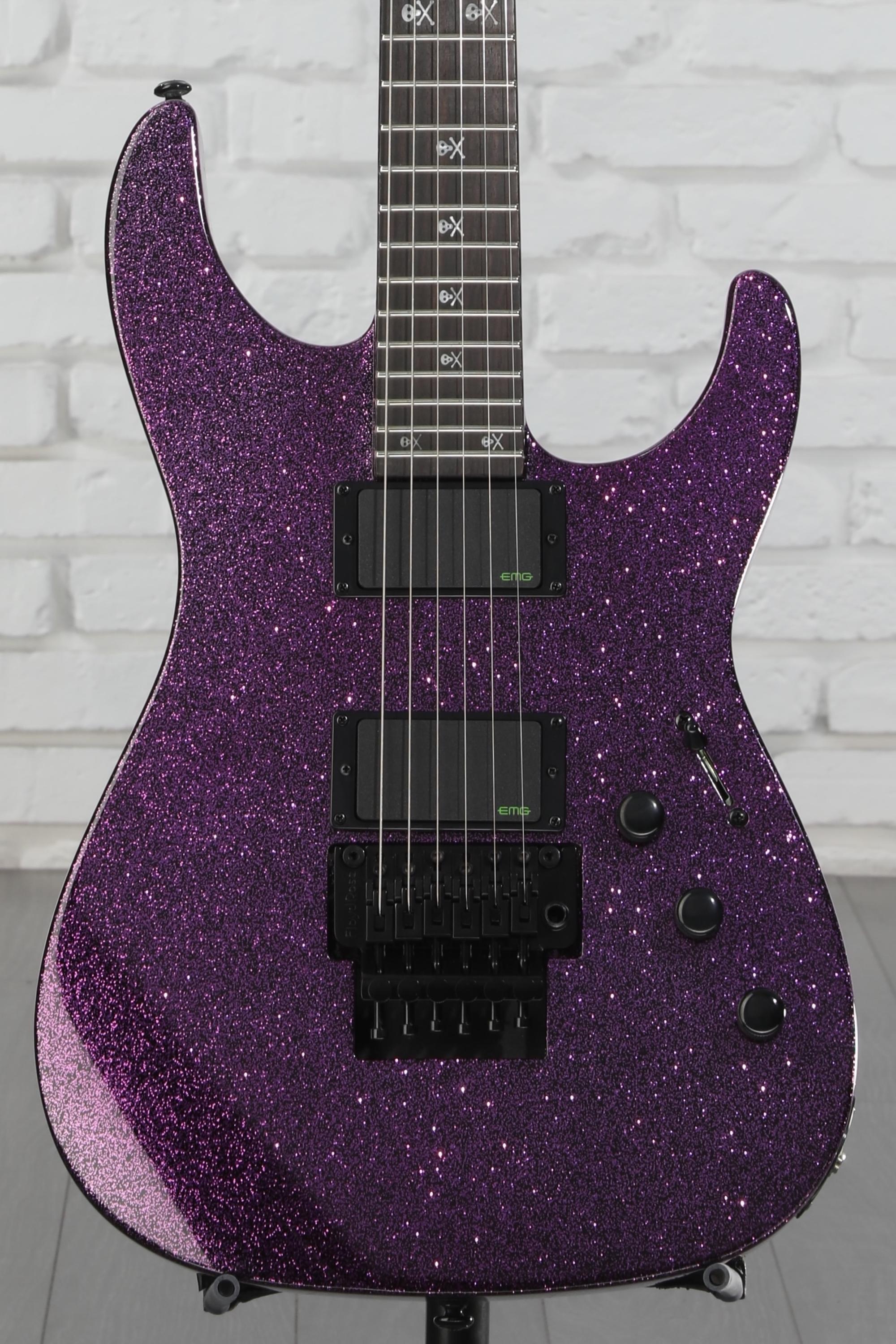 ESP LTD Kirk Hammett Signature KH-602 - Purple Sparkle