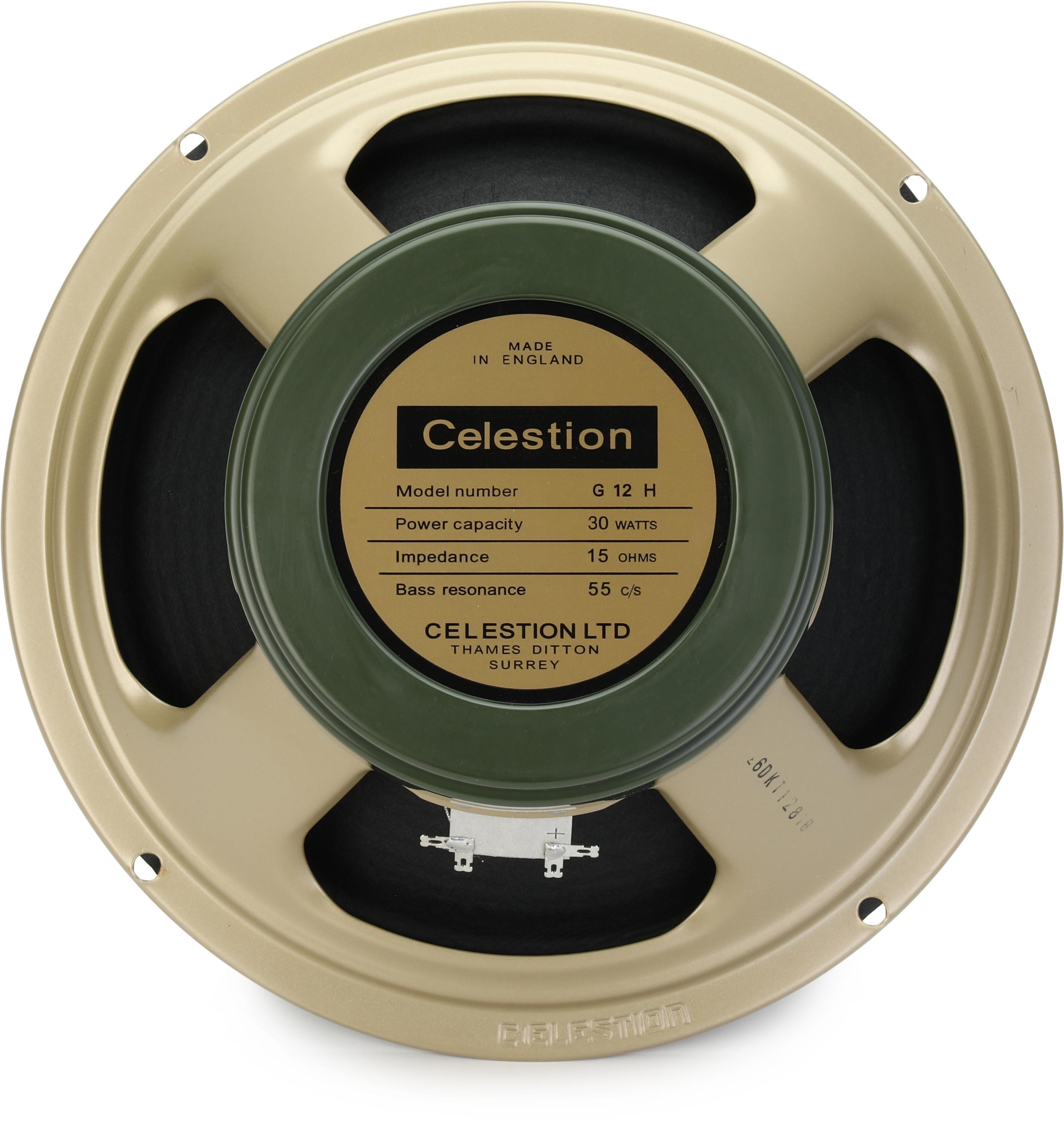 Celestion G12M Greenback 12-inch 25-watt Replacement Guitar Amp