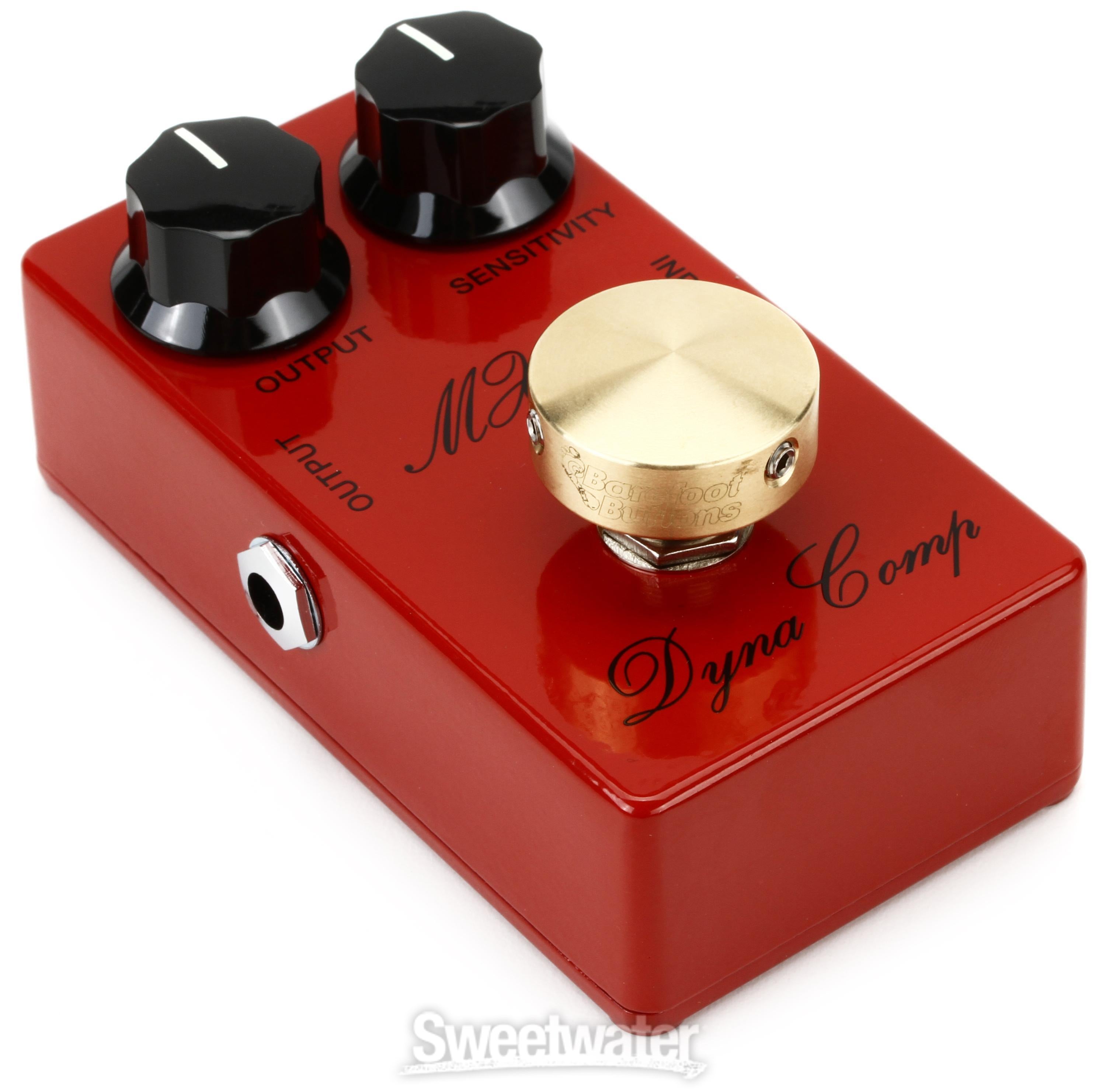 Barefoot Buttons V1 Standard Footswitch Cap - Brass | Sweetwater