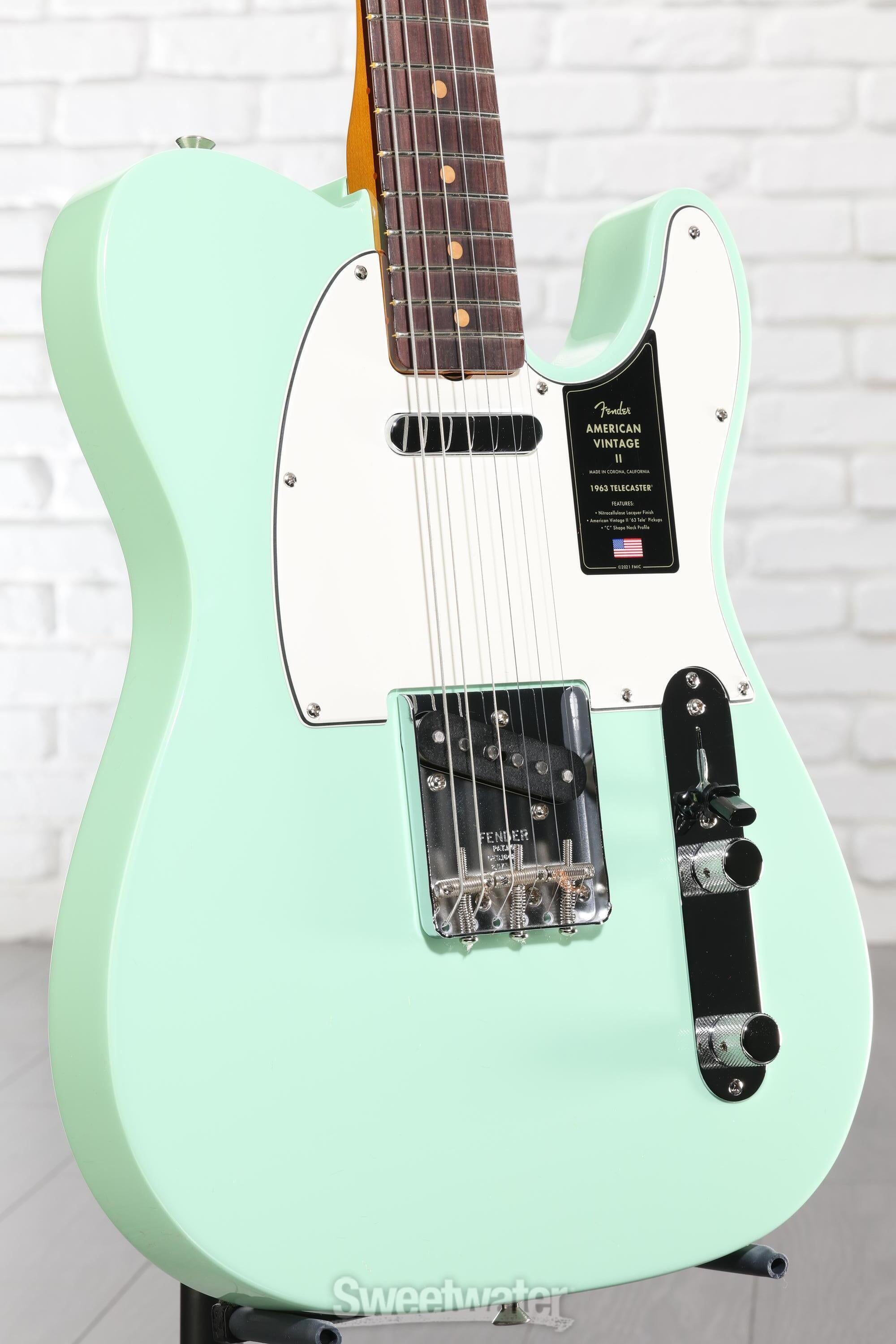 Fender American Vintage II 1963 Telecaster Electric Guitar - Surf