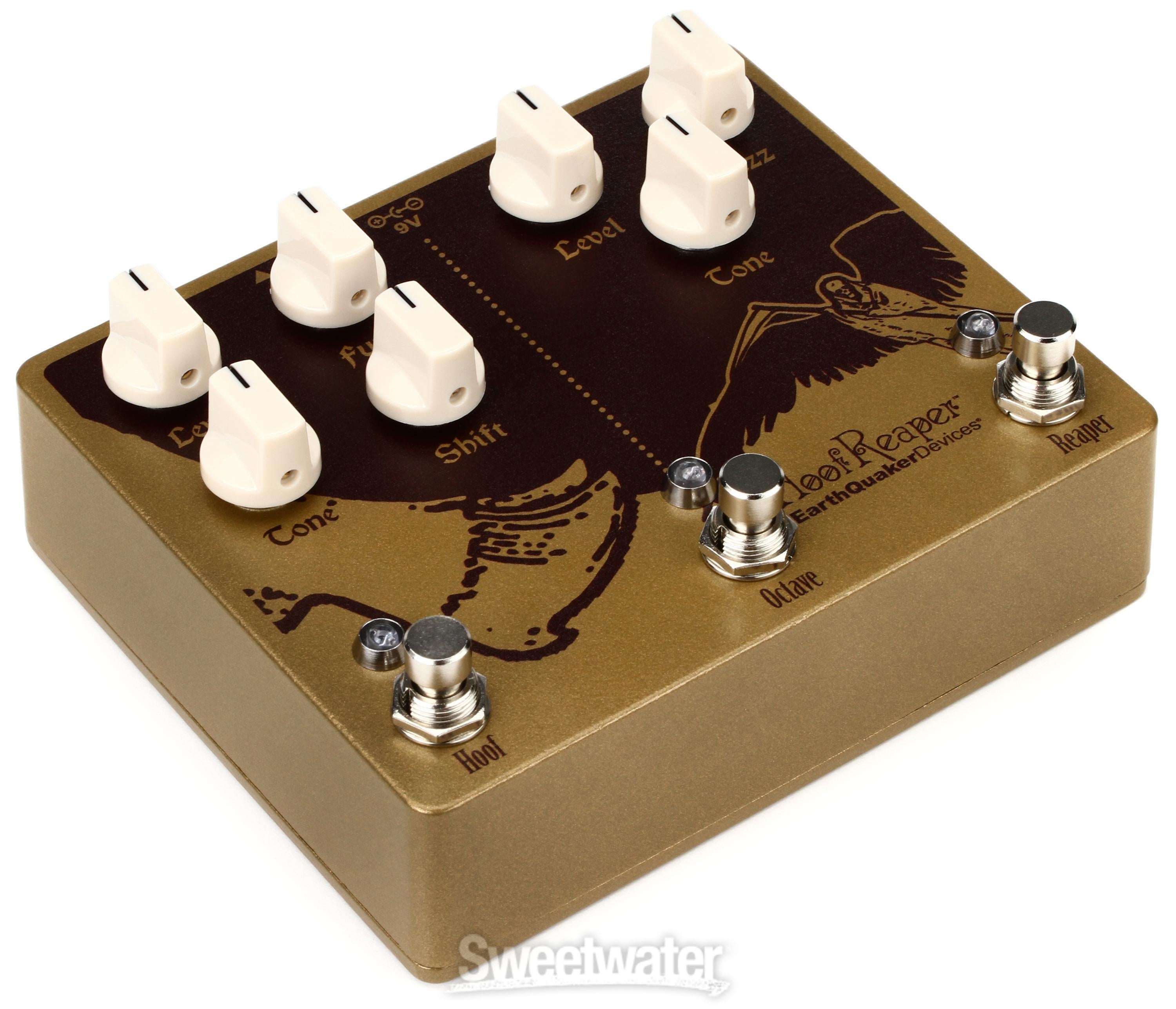 EarthQuaker Devices Hoof Reaper V2 Dual Fuzz Pedal Reviews 