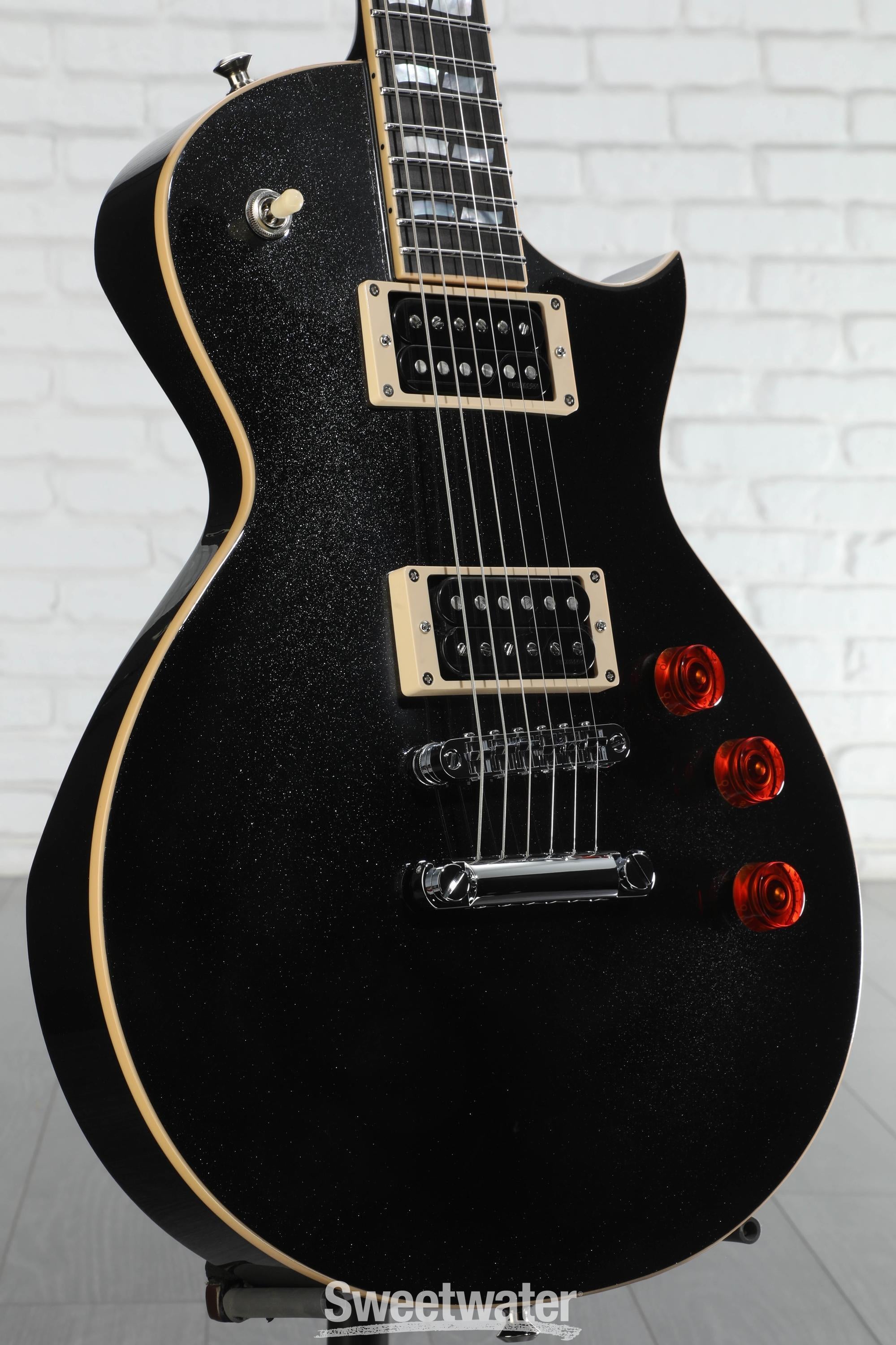 ESP Eclipse USA Electric Guitar - Sapphire Black Metallic