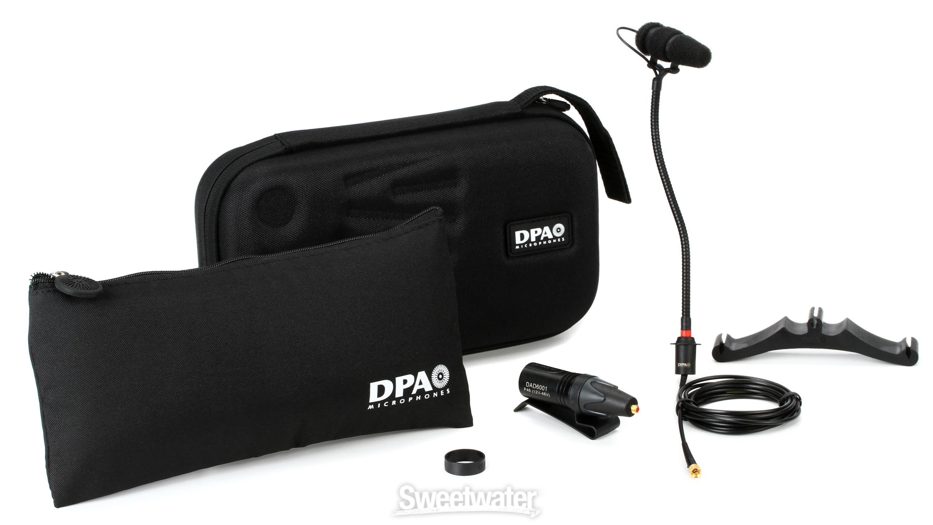 DPA 4099 CORE Instrument Microphone with Bass Mounting Clip 