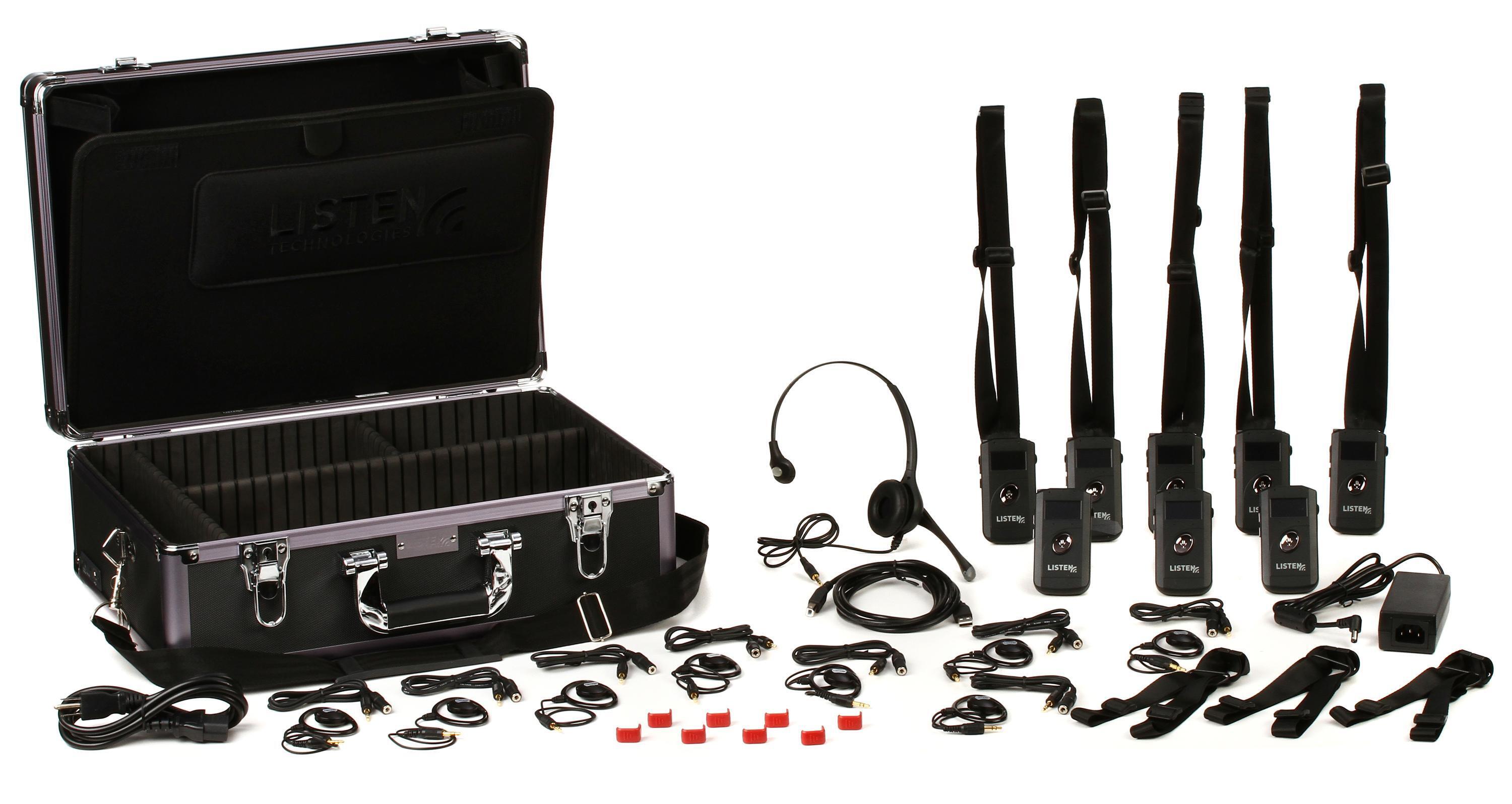 Photo of Listen Technologies LKS-2 ListenTALK Base-8 System