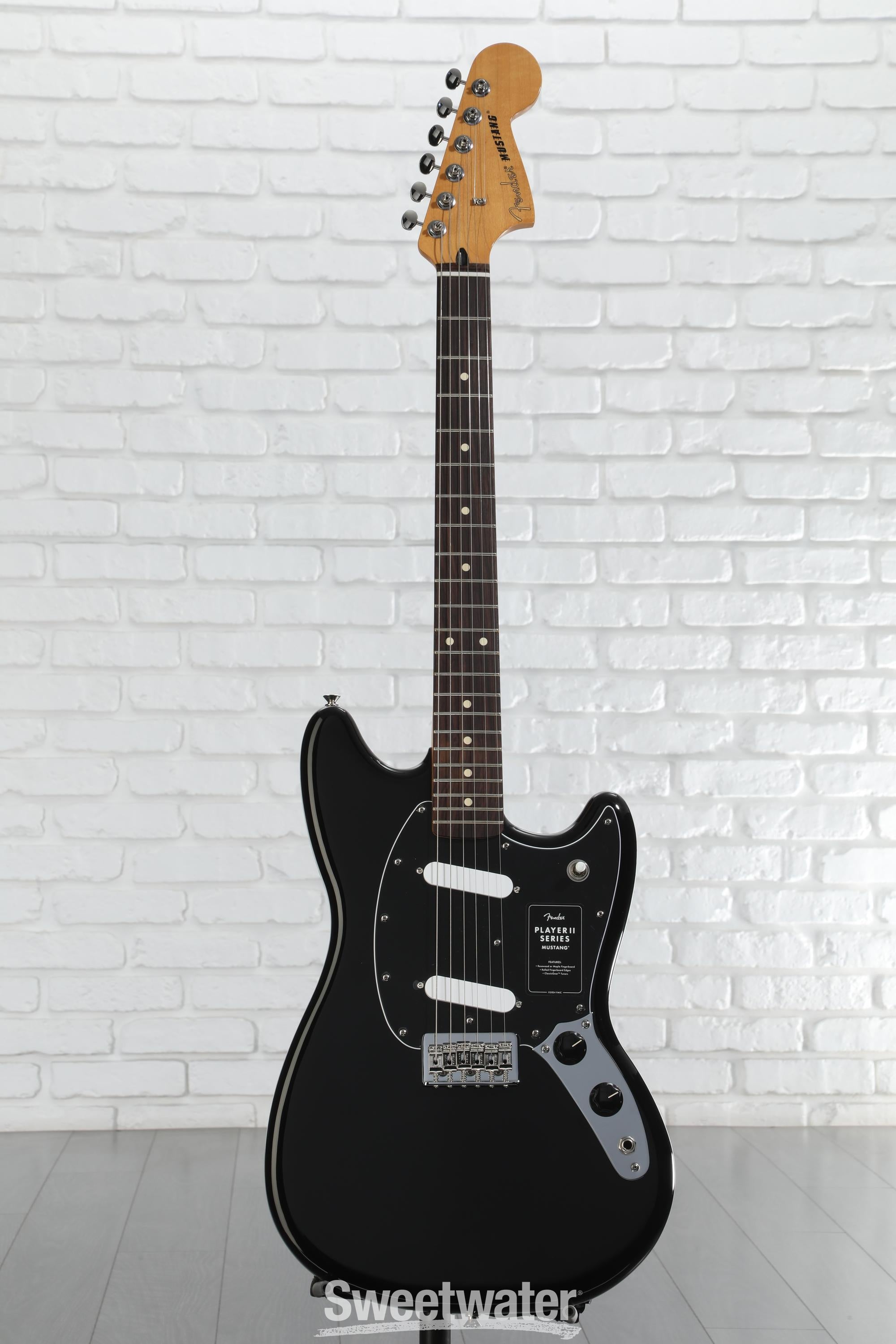 ギター fFender Player II Mustang Buy Fender Player II Mustang Electric Guitar in Aquatone