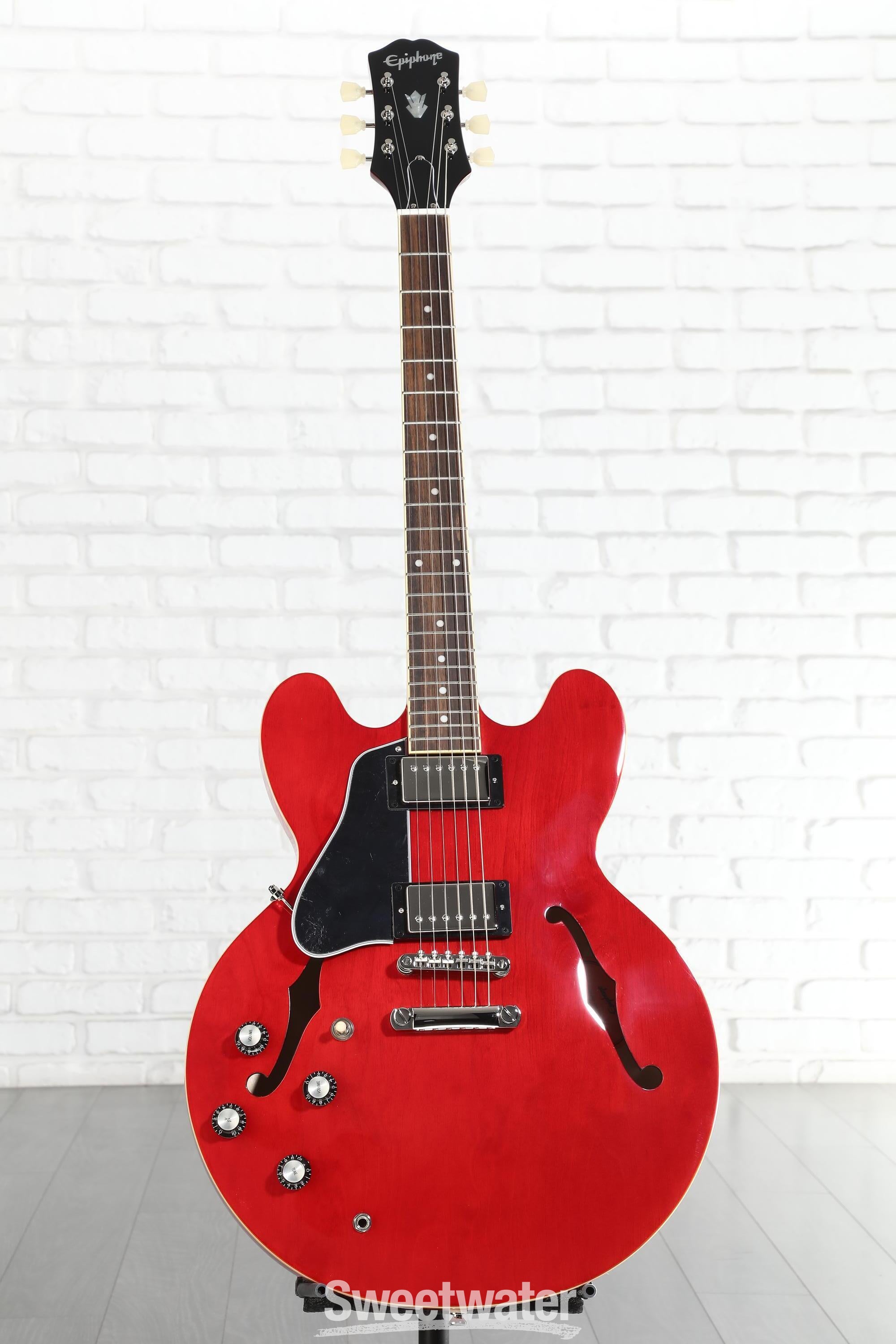 Epiphone ES-335 Left-handed Semi-hollowbody Electric Guitar