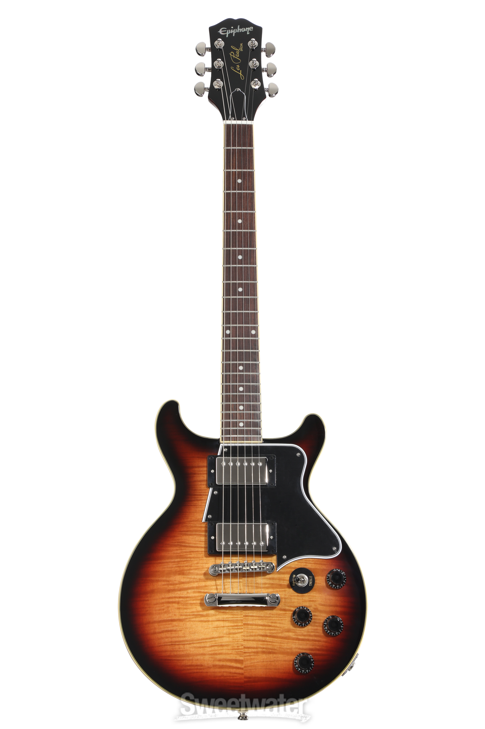 Epiphone Les Paul Special Double Cut Figured - Bourbon Burst Epiphone Les Paul Special Double Cut Figured - Bourbon Burst