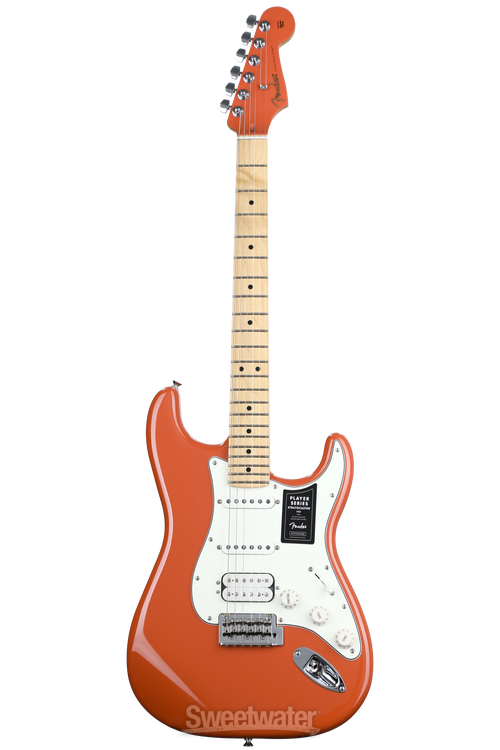 Fender Player Stratocaster Electric Guitar - Fiesta Red with Maple