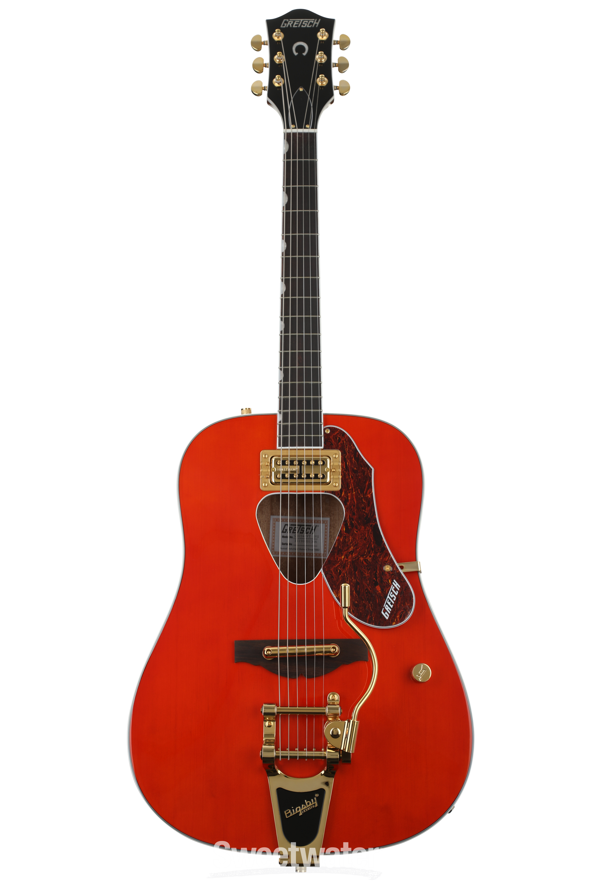 Gretsch G5034TFT Rancher with Fideli'Tron pickups - Savannah Sunset