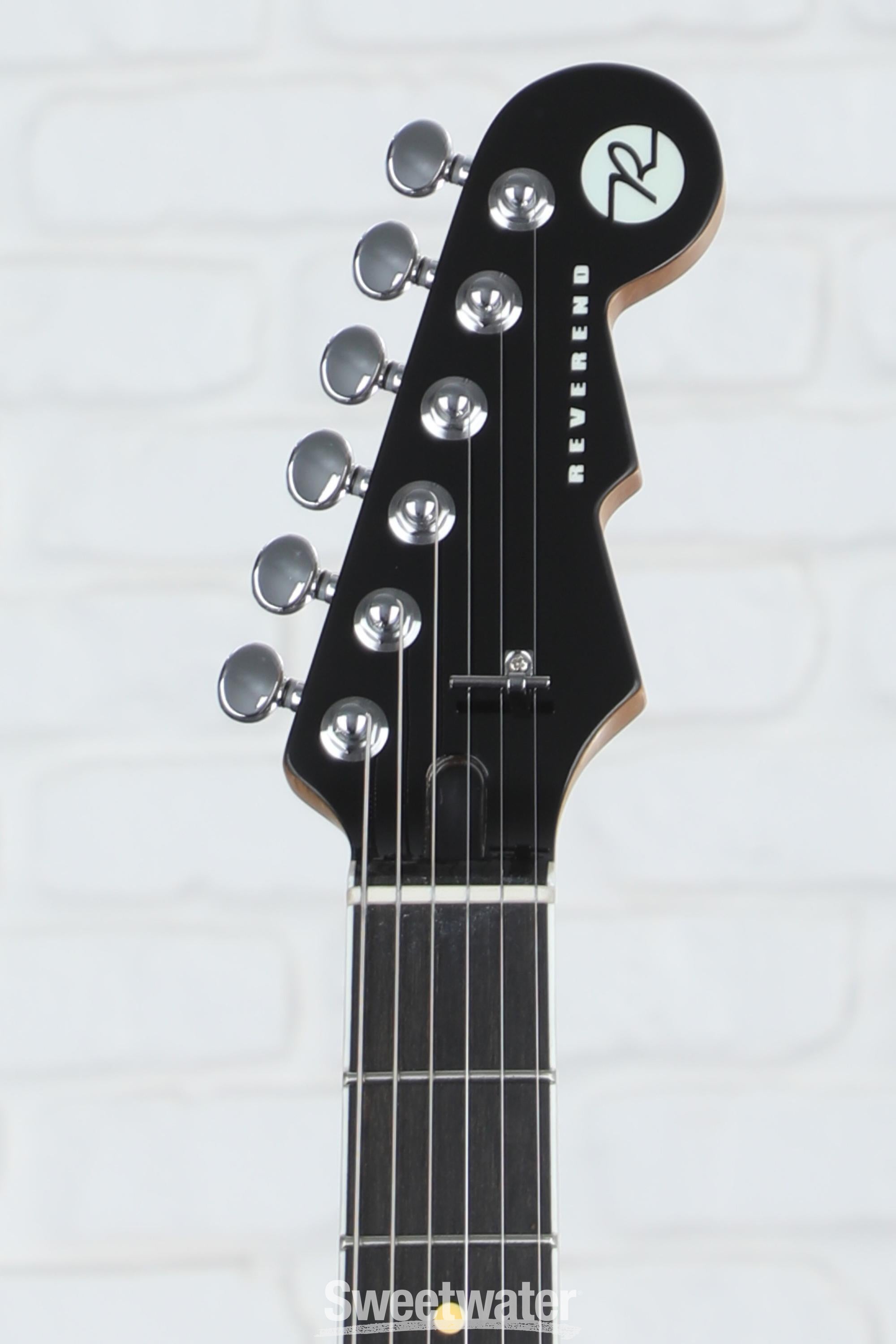 Reverend Reeves Gabrels Signature Sustainiac Electric Guitar - Wine Dark Sea