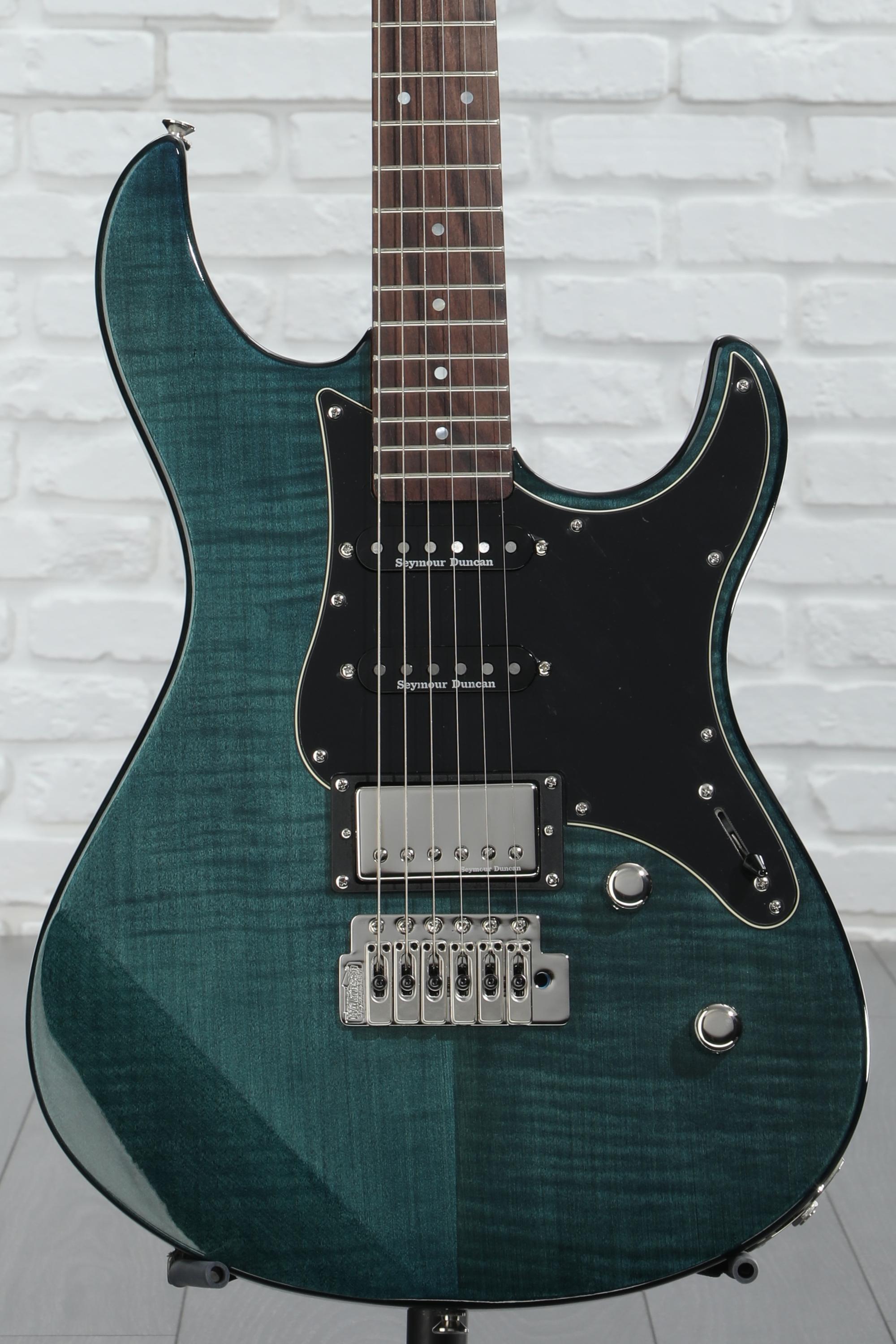 大学生 割引 Yamaha Blue Indigo - Guitar Electric PAC612VIIFM Pacifica ギター