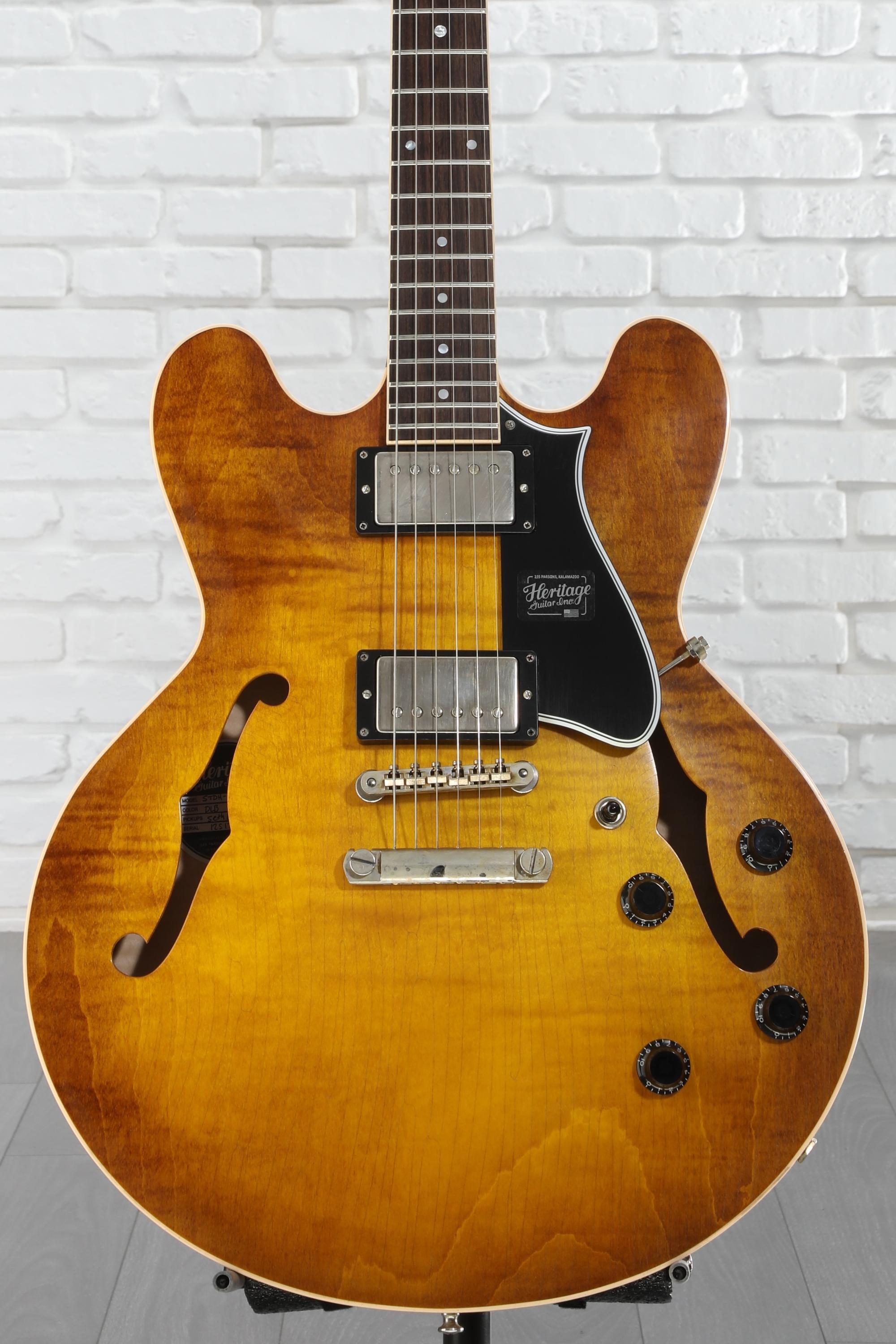 Heritage Artisan Aged H-535 Electric Guitar - Dirty Lemon Burst
