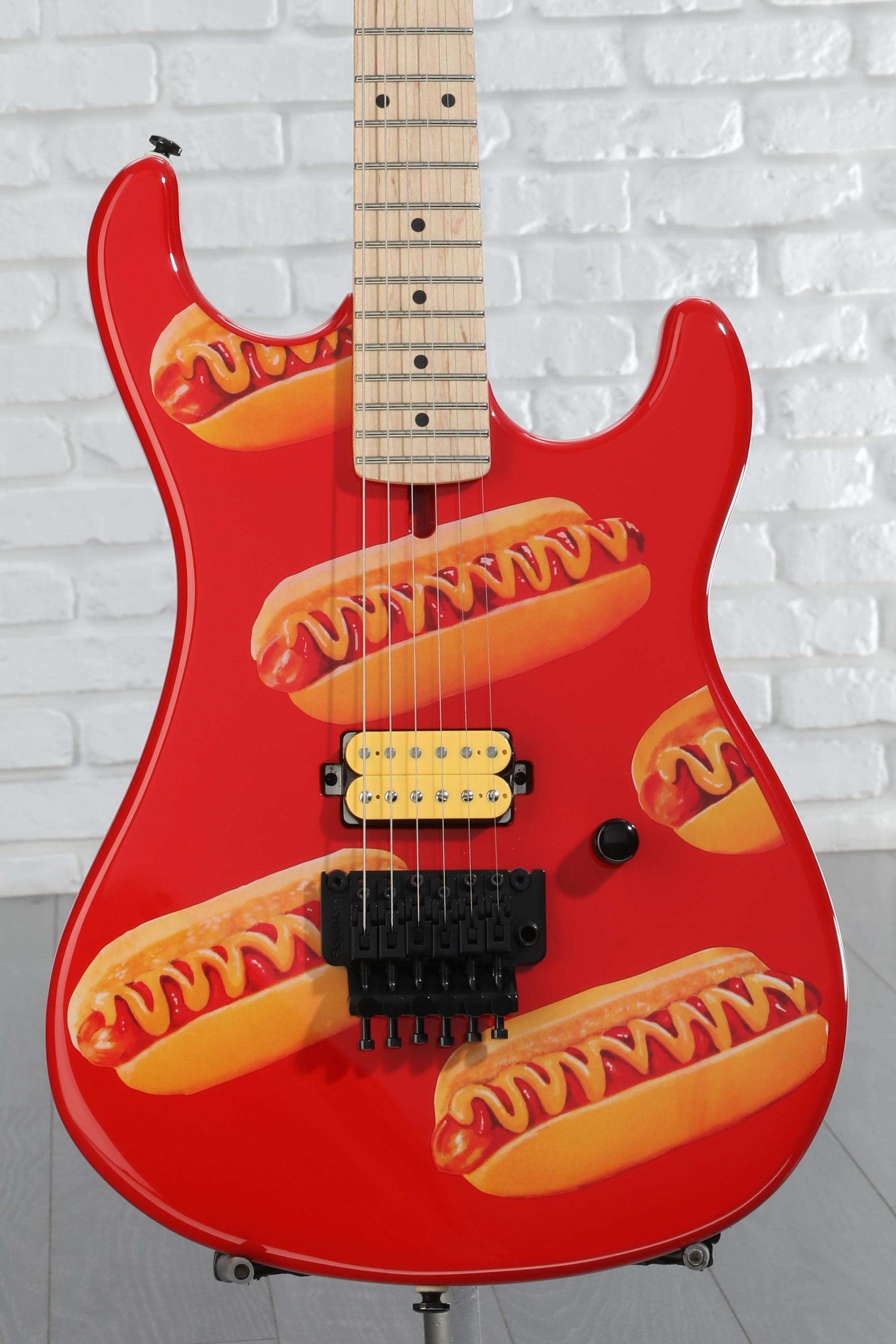 Kramer The 84 Hot Dogger Electric Guitar - Ketchup Red