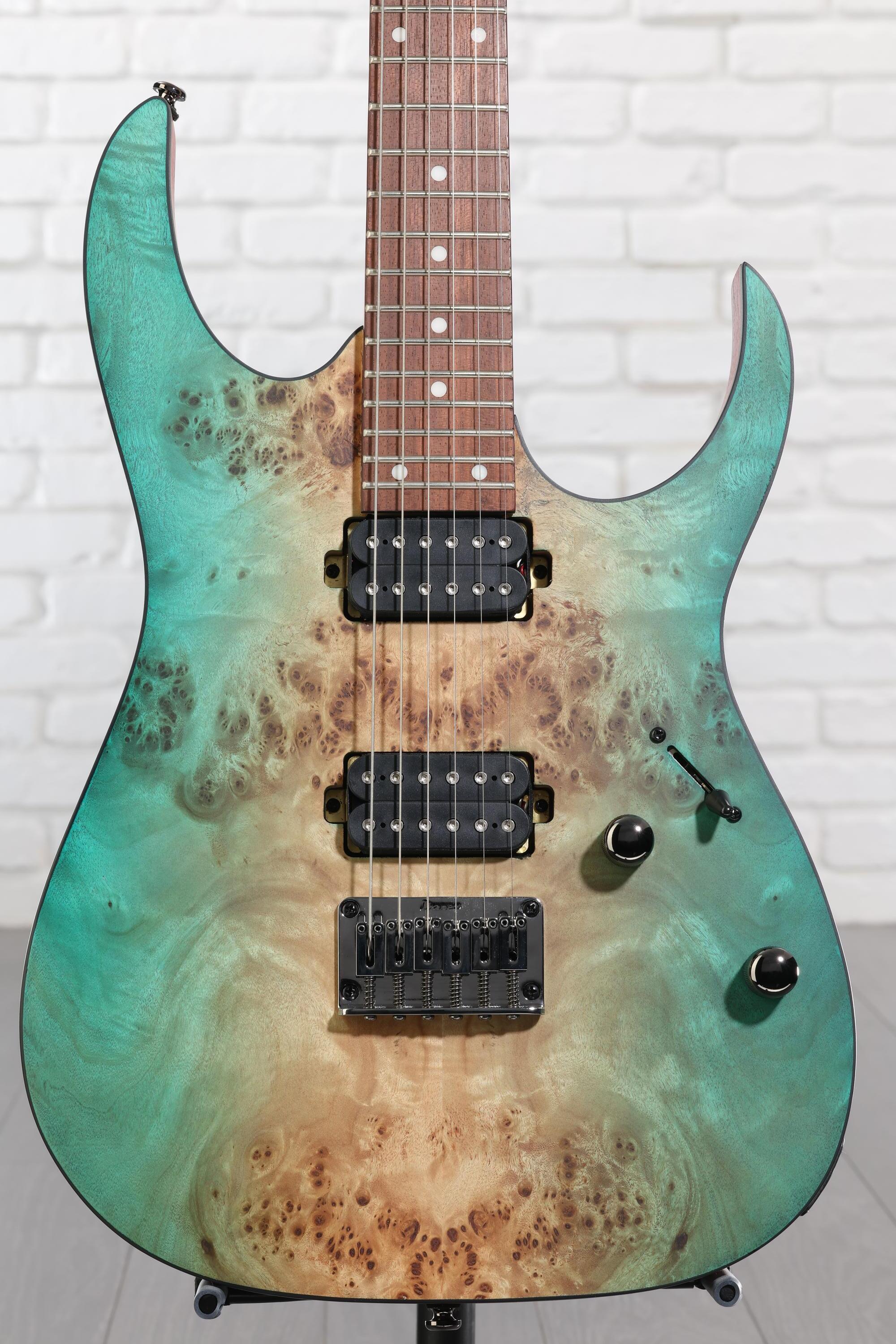 Ibanez Standard RG421PB Electric Guitar - Caribbean Shoreline Flat