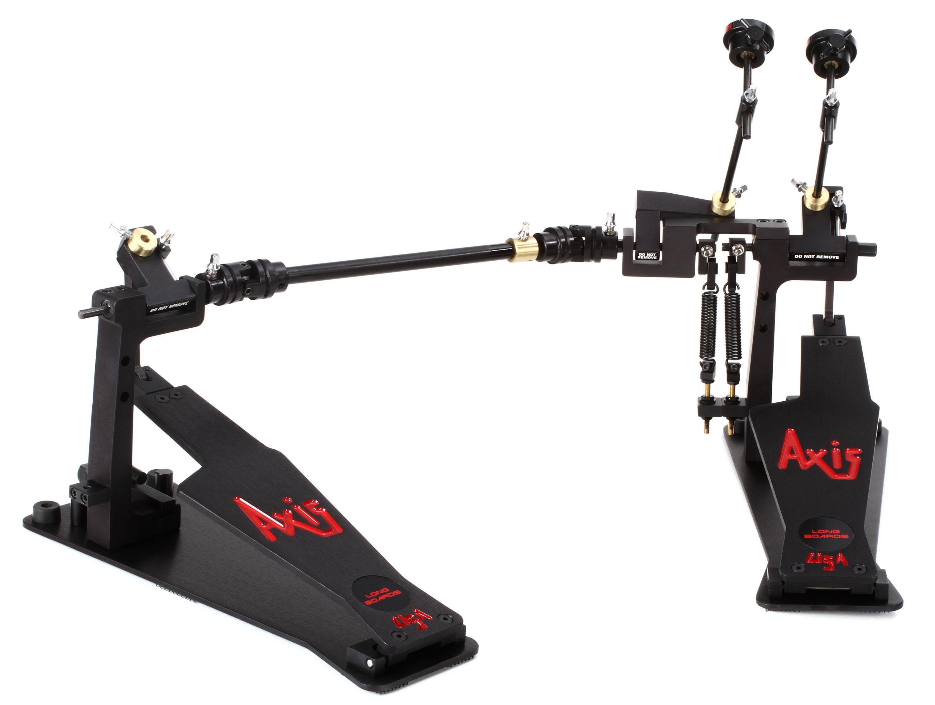 Axis A-L2CB Longboards A Double Bass Drum Pedal - Classic Black