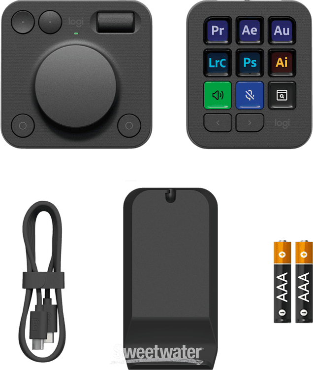 ロジクール MX Creative Console Graphite 美品 ロジクールMXシリーズ初の左手デバイス「MX Creative Console