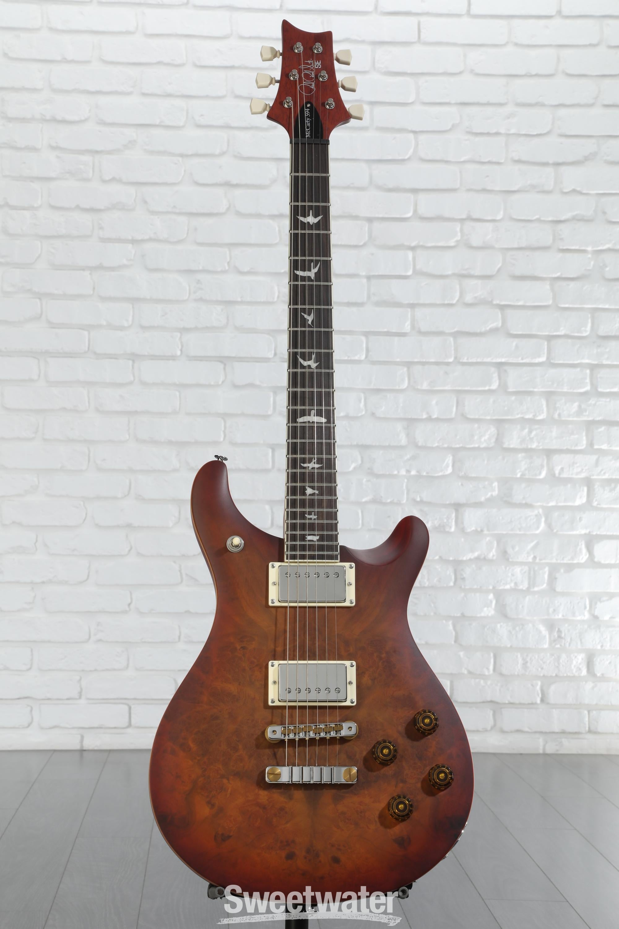 PRS SE McCarty 594 Exotic Electric Guitar - Vintage Sunburst
