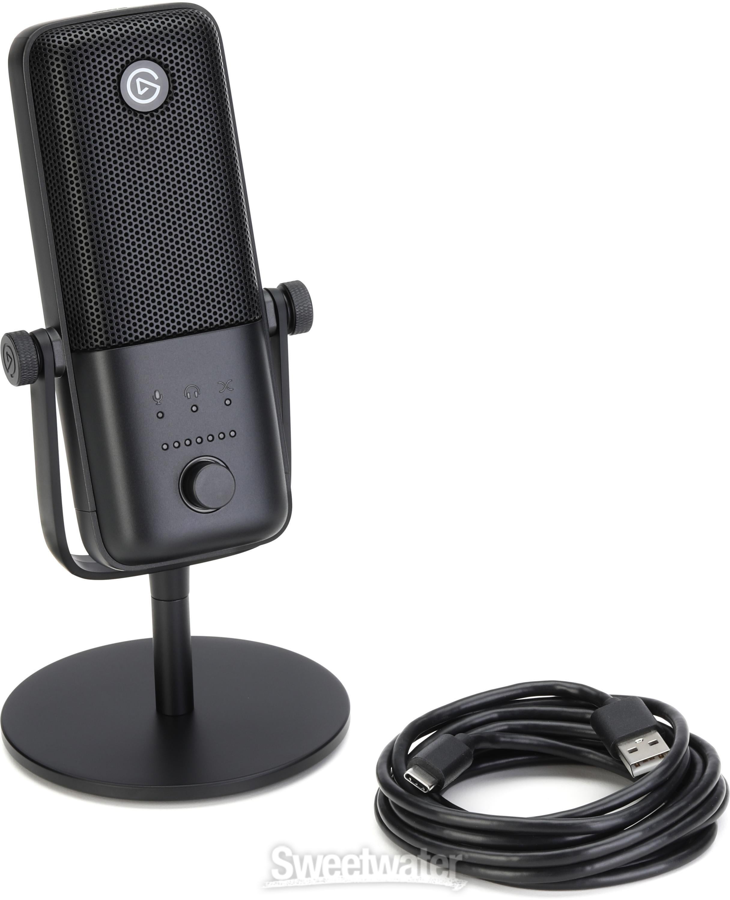Elgato Wave:3　ブラック　スタンドマイク Amazon.com: Elgato Wave:3 - Premium Studio Quality USB