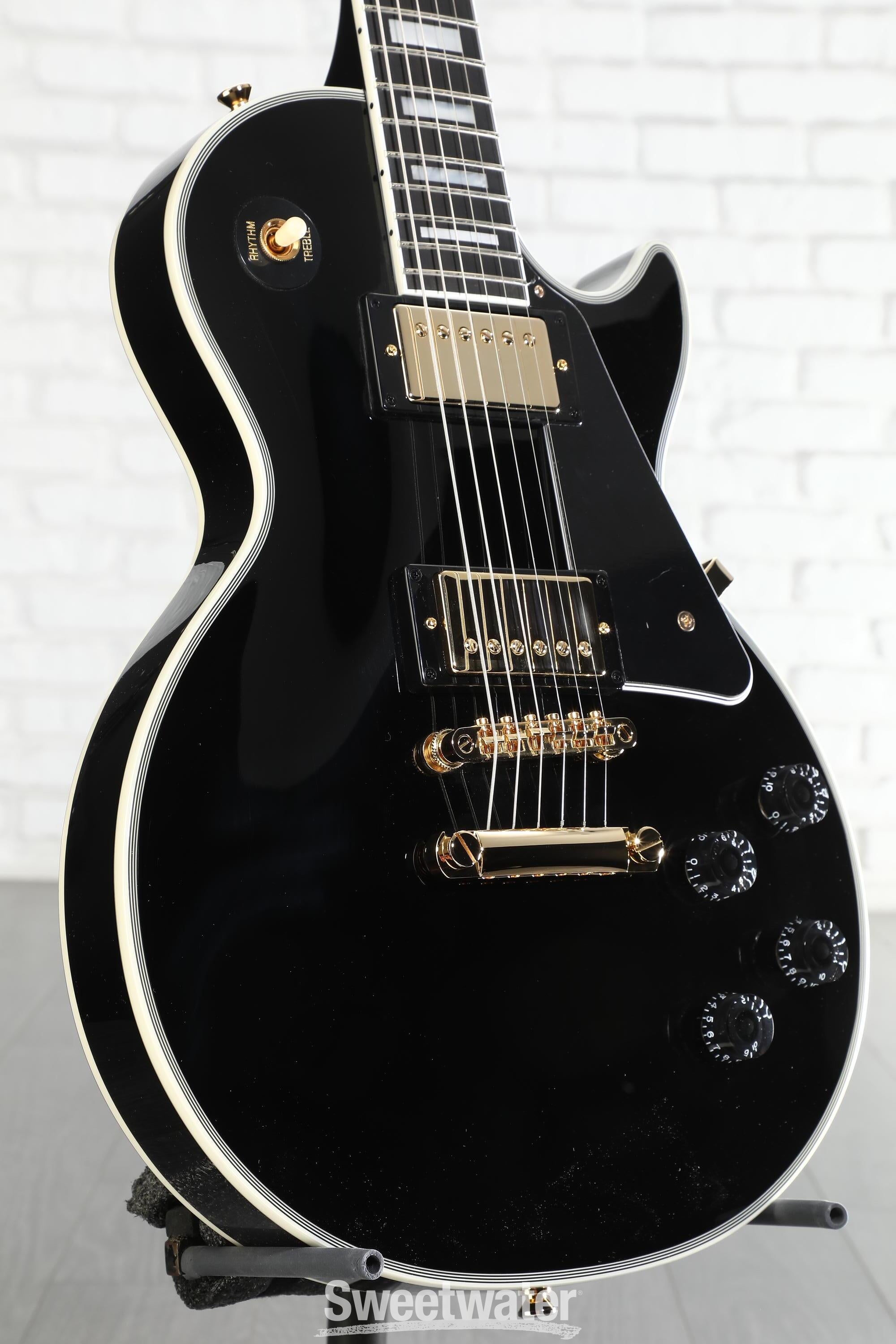 Epiphone Inspired by Gibson Custom Les Paul Custom Electric Guitar