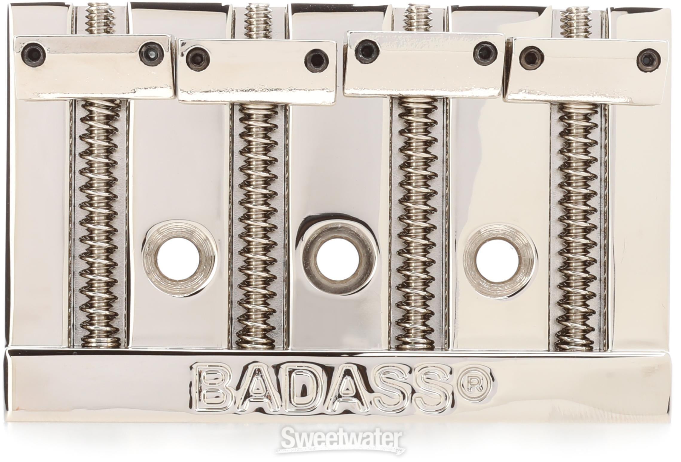 ALLPARTS Omega Bass Bridge /BADASSⅡ代替品 Omega Bass 4 String Bass Bridge