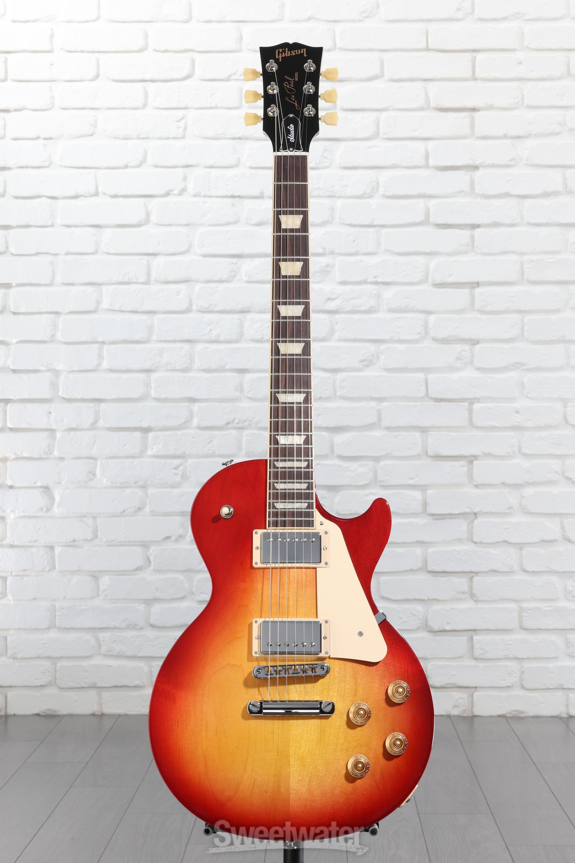 Gibson Les Paul Studio Electric Guitar - Cherry Sunburst | Sweetwater
