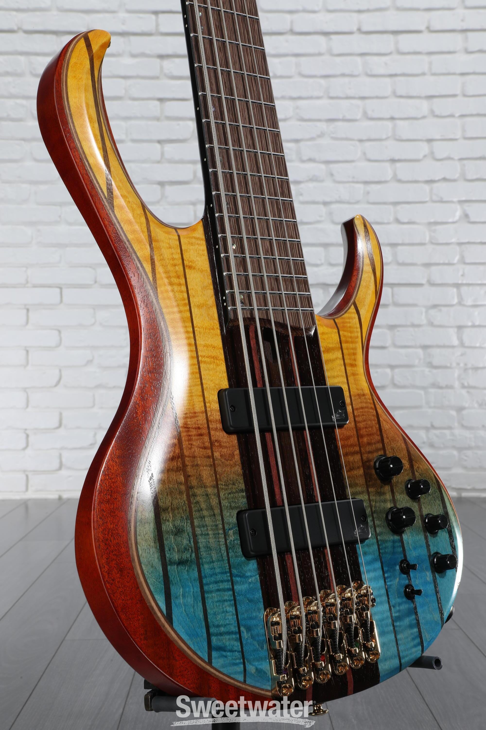 Ibanez 6+ string Bass Guitars - Sweetwater