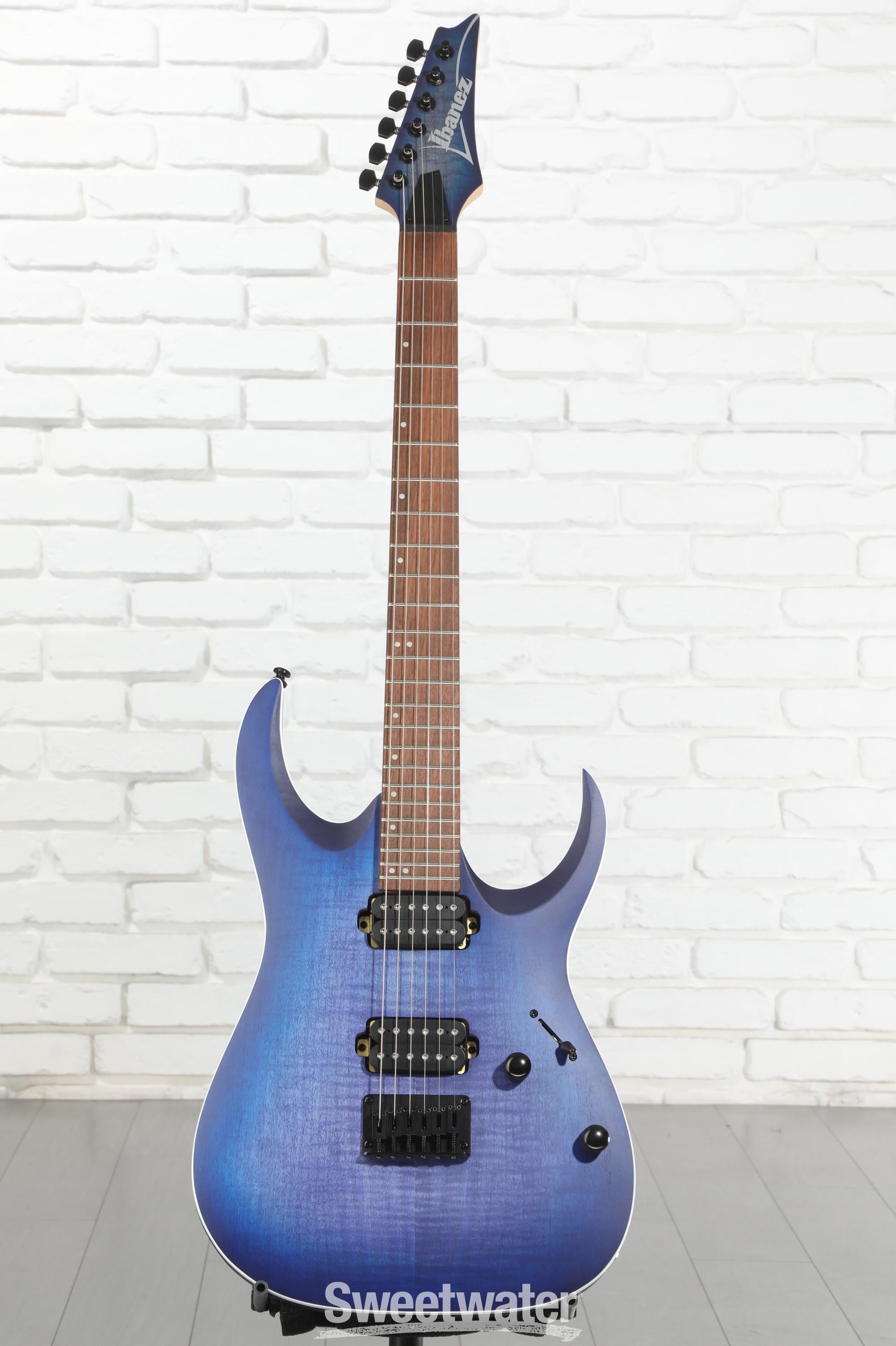 Ibanez RGA42FM - Blue Lagoon Burst Flat | Sweetwater