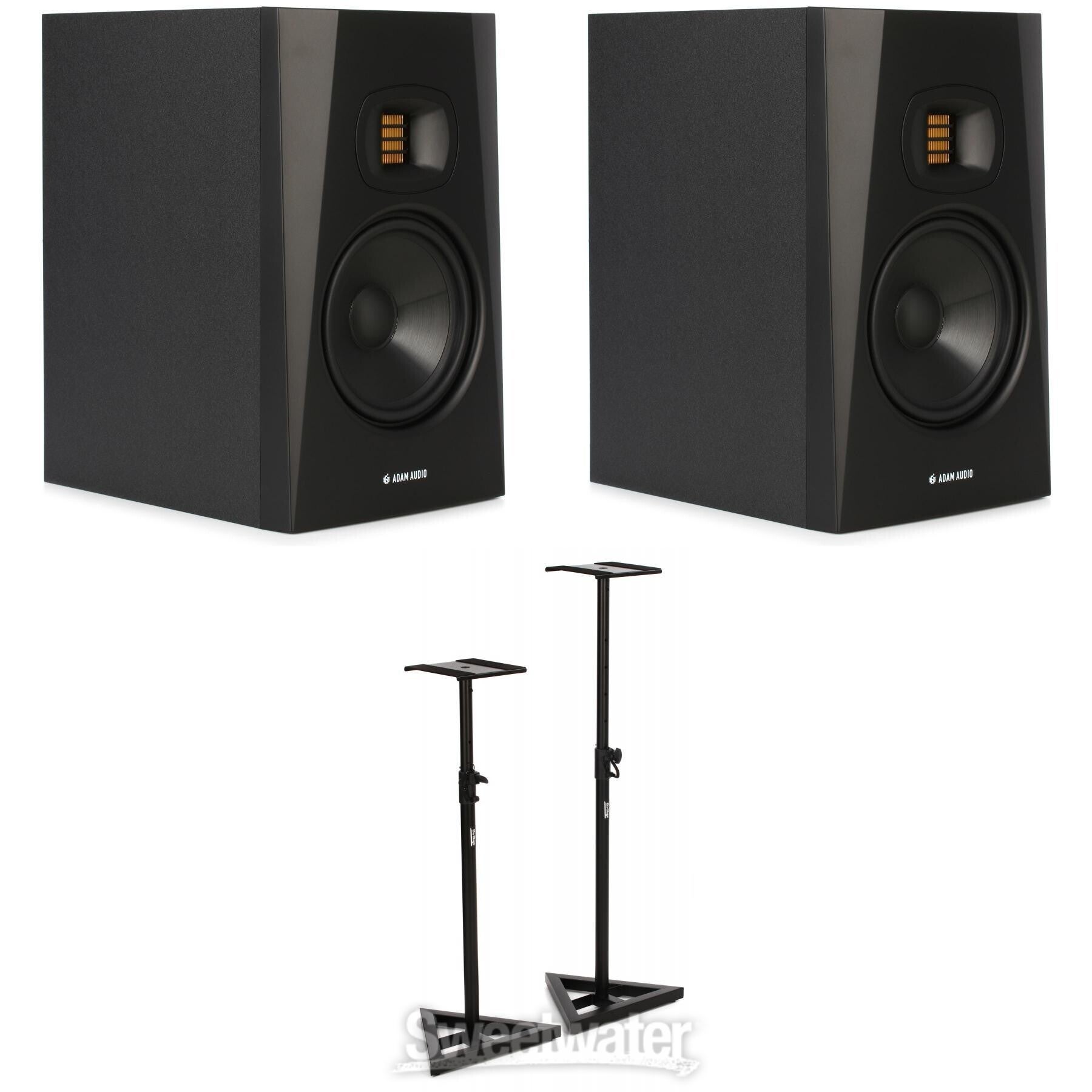 ADAM Audio T7V 7 inch Powered Studio Monitor with Stands - Pair