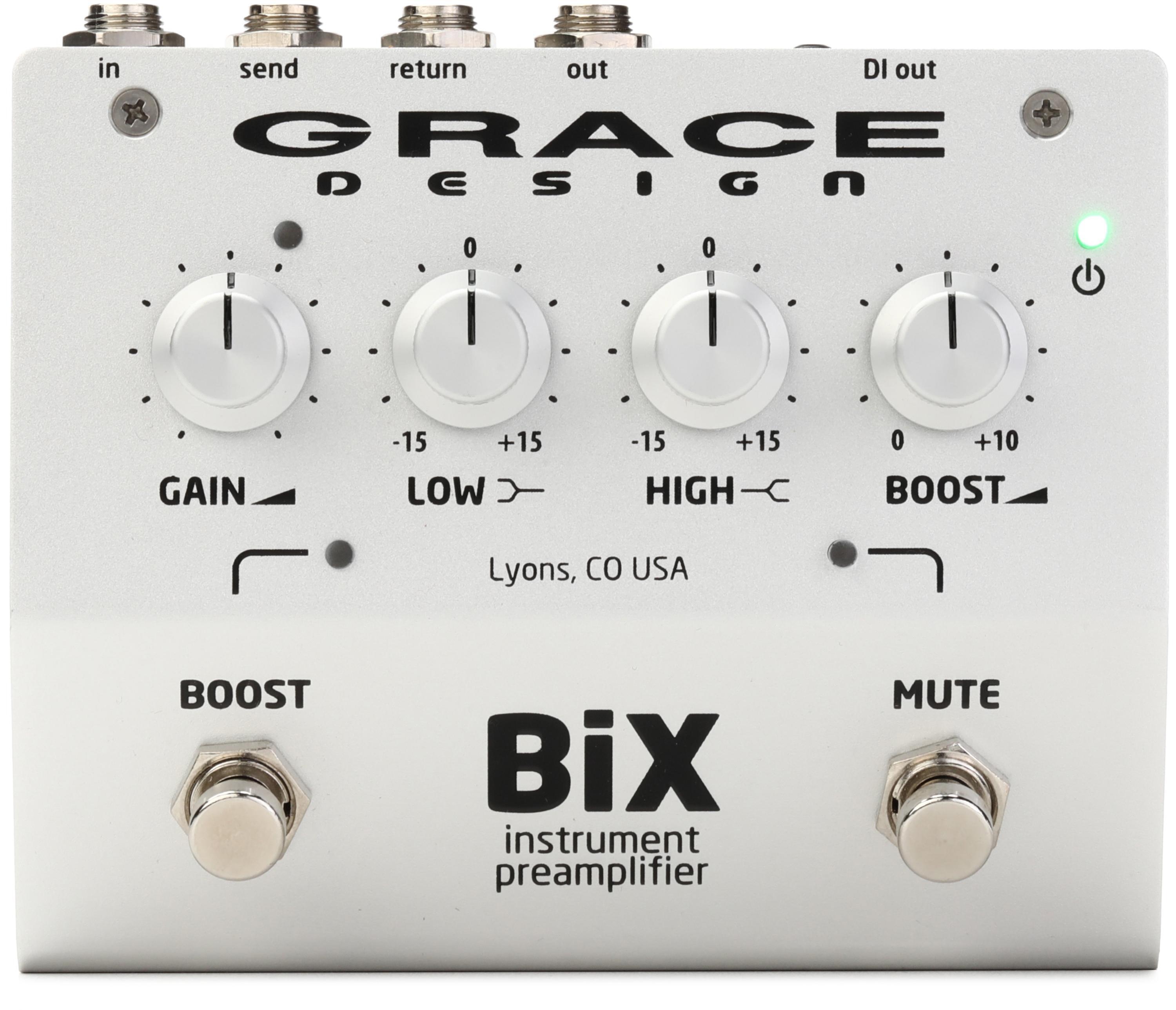ギター grace design BIX Grace Design BiX Acoustic Preamp Pedal | Sweetwater