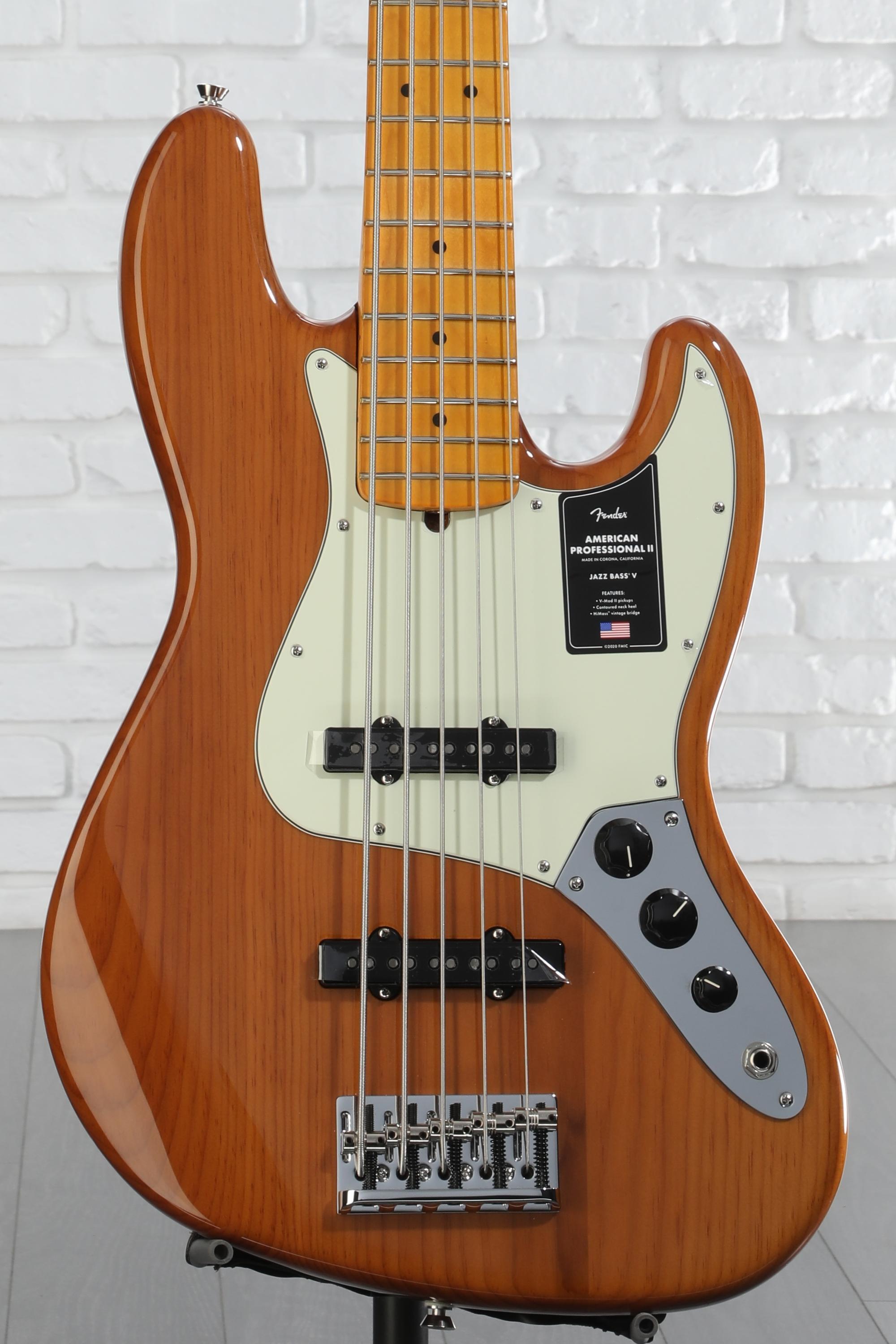 ベース Fender American Professional Jazz Bass V Fender American Professional Jazz Bass V - Olympic White